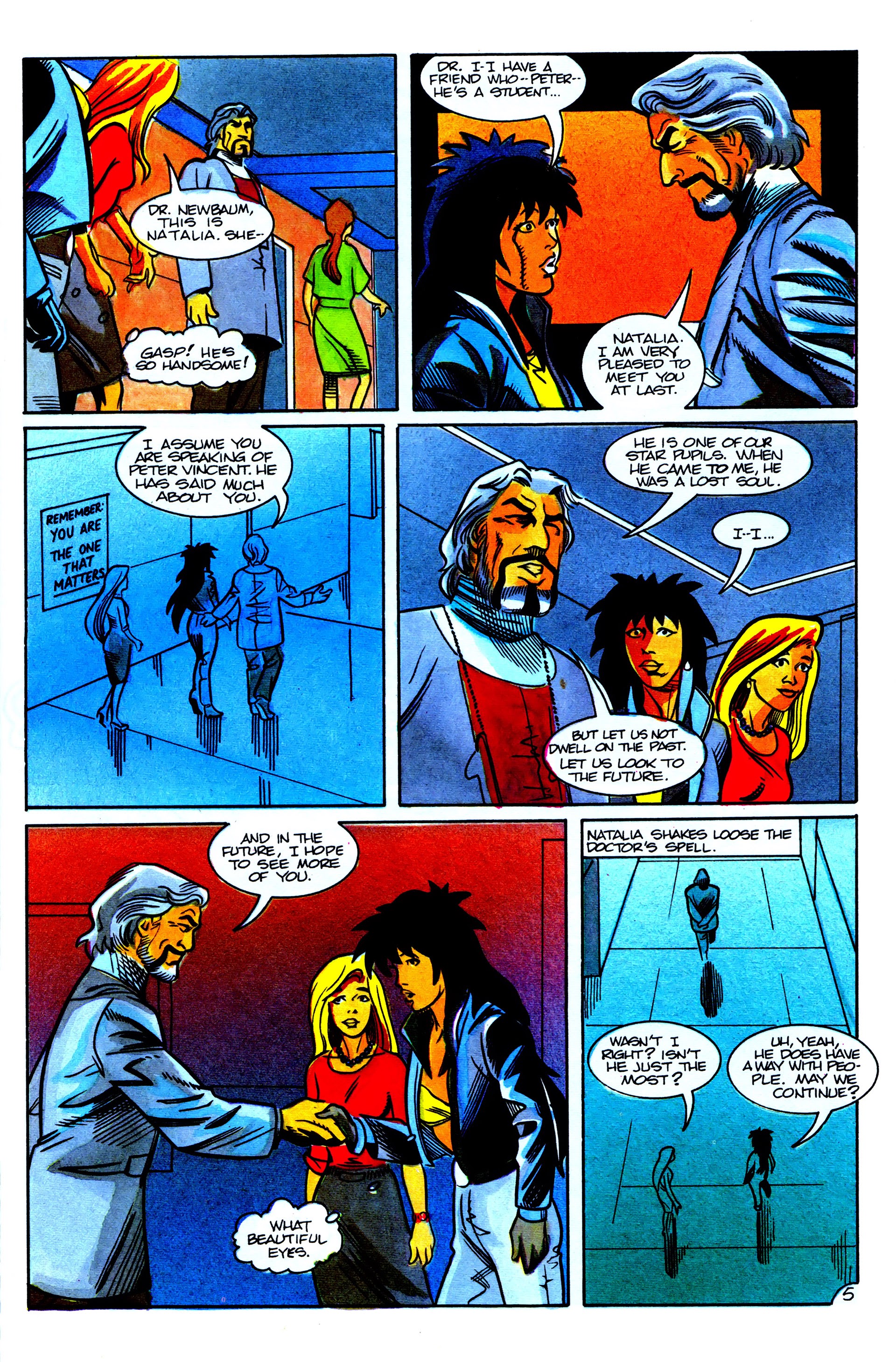 Read online Fright Night (1988) comic -  Issue #14 - 7