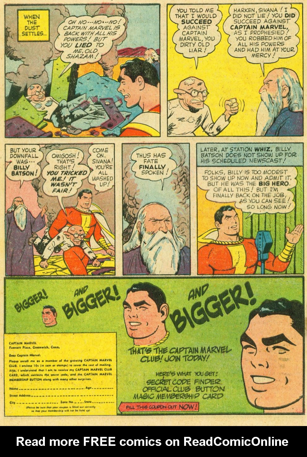 Read online Captain Marvel Adventures comic -  Issue #144 - 34