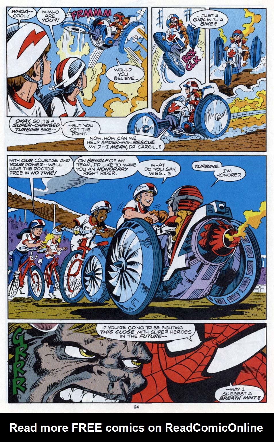 Read online The Amazing Spider-Man: Chaos in Calgary comic -  Issue # Full - 22