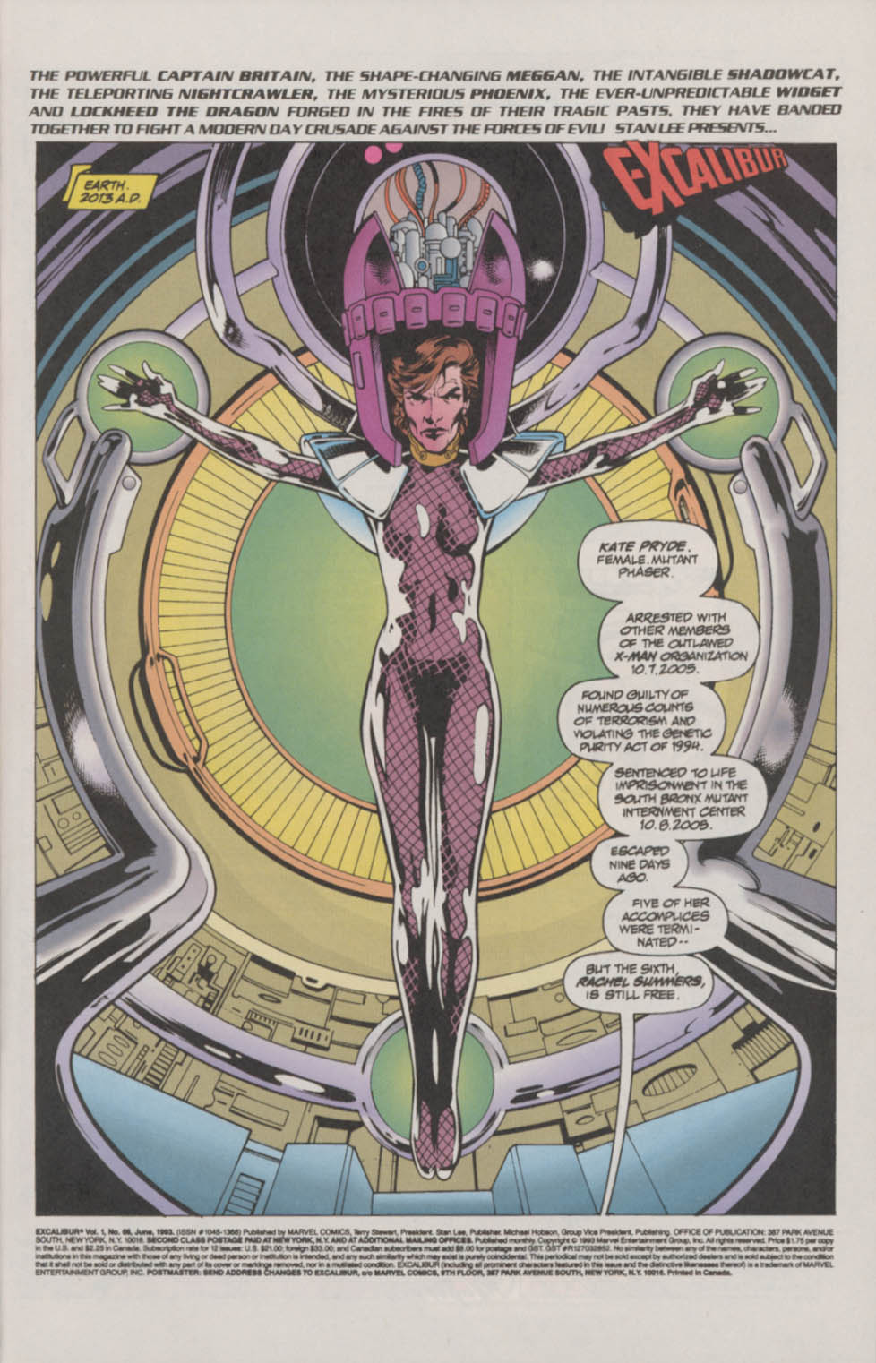 Read online Excalibur (1988) comic -  Issue #66 - 2