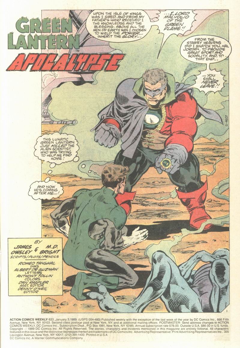 Read online Action Comics (1938) comic -  Issue #633 - 2