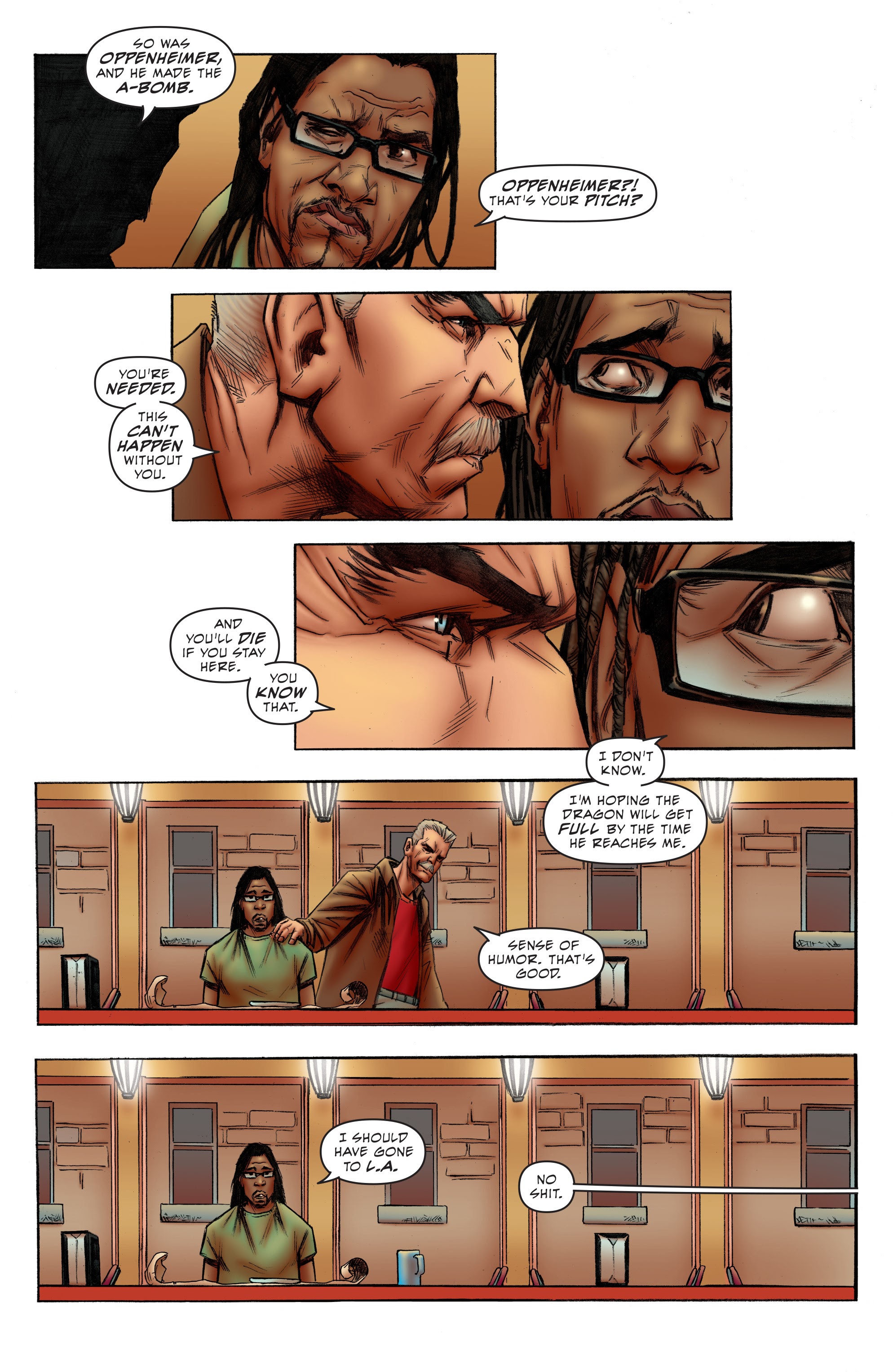 Read online A Town Called Dragon comic -  Issue #4 - 20