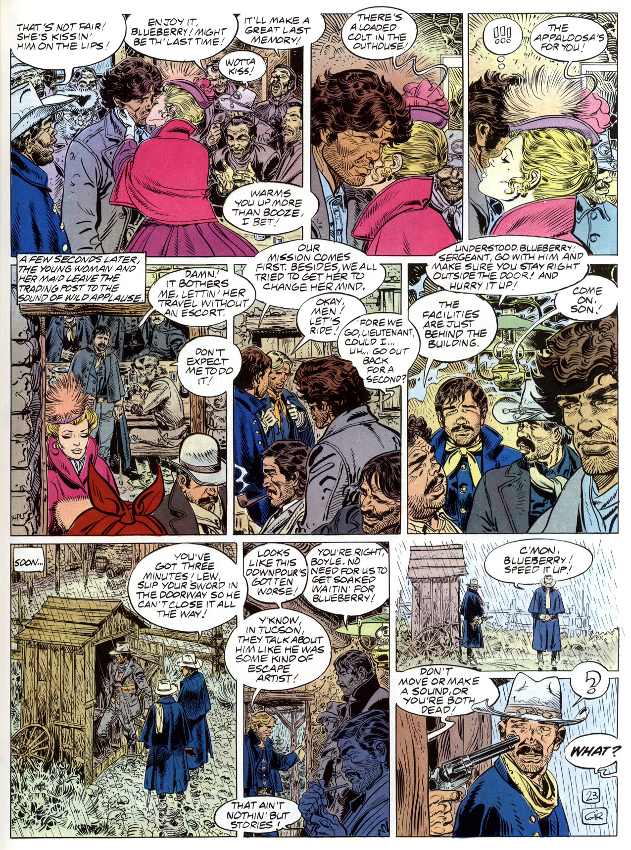 Read online Epic Graphic Novel: Blueberry comic -  Issue #4 - 29