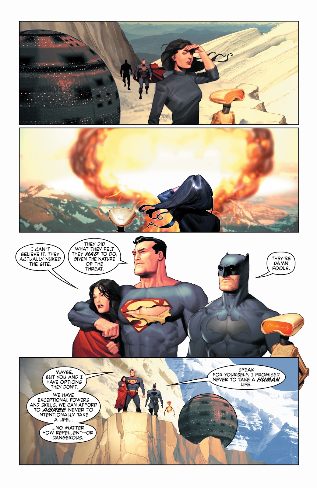 Superman and Batman Vs. Aliens and Predator issue 2 - Page 48