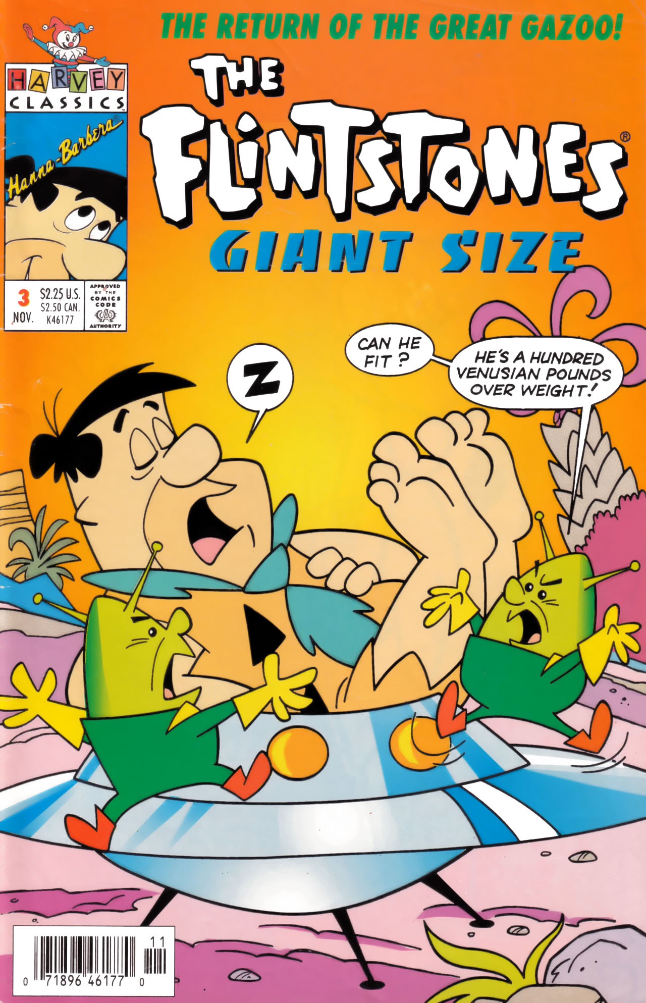 Read online The Flintstones Giant Size comic -  Issue #3 - 1