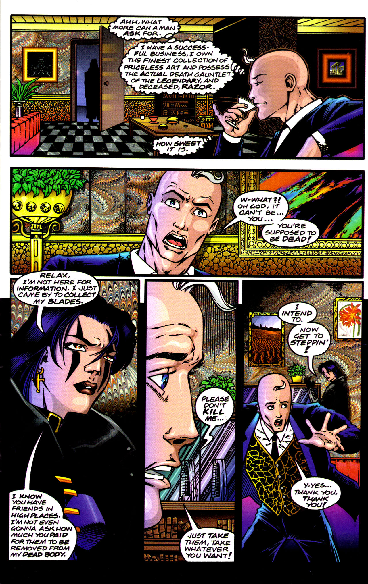 Read online Razor / Warrior Nun Areala - Faith comic -  Issue # Full - 12