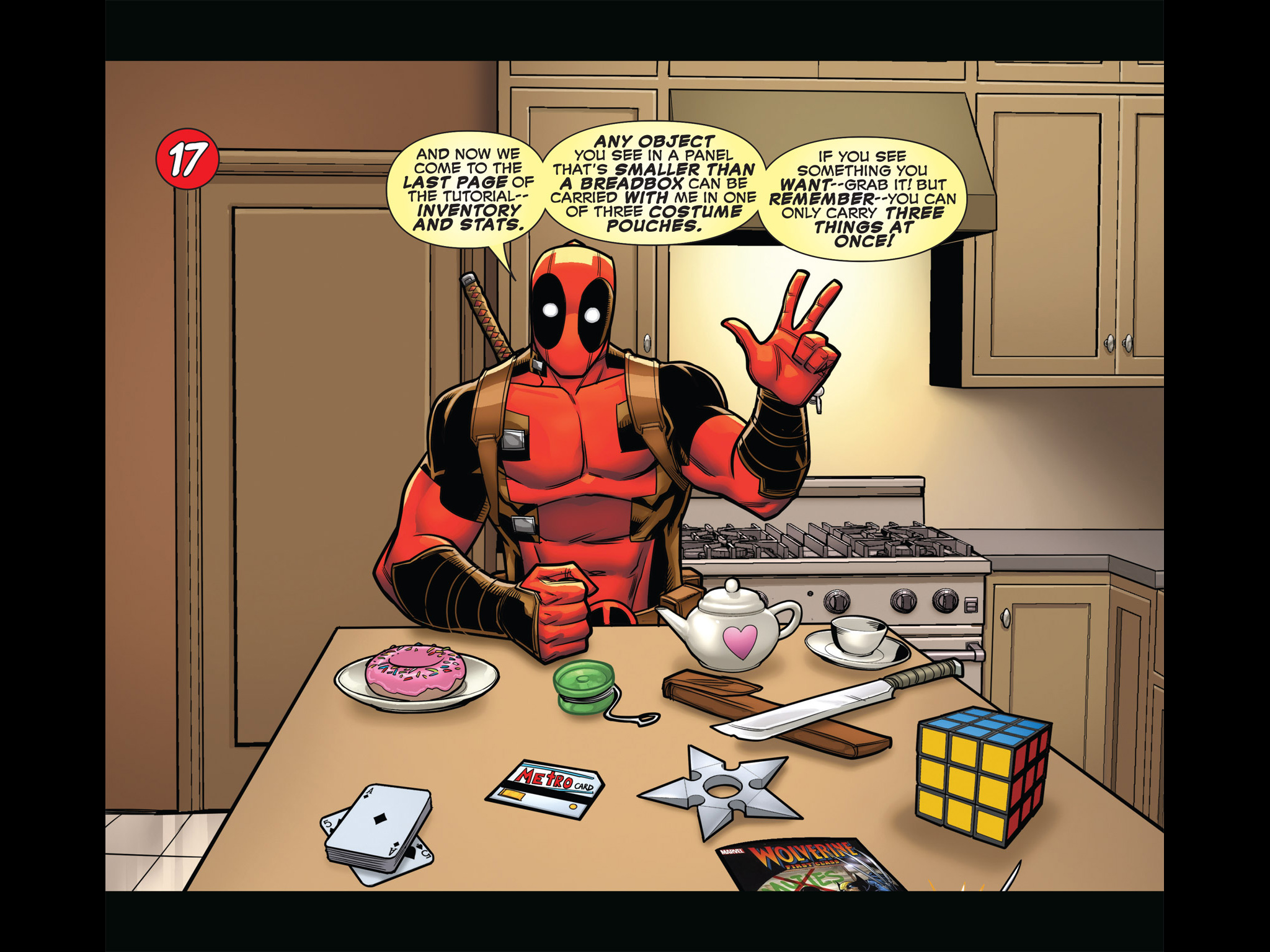 Read online You Are Deadpool comic -  Issue #1 - 21