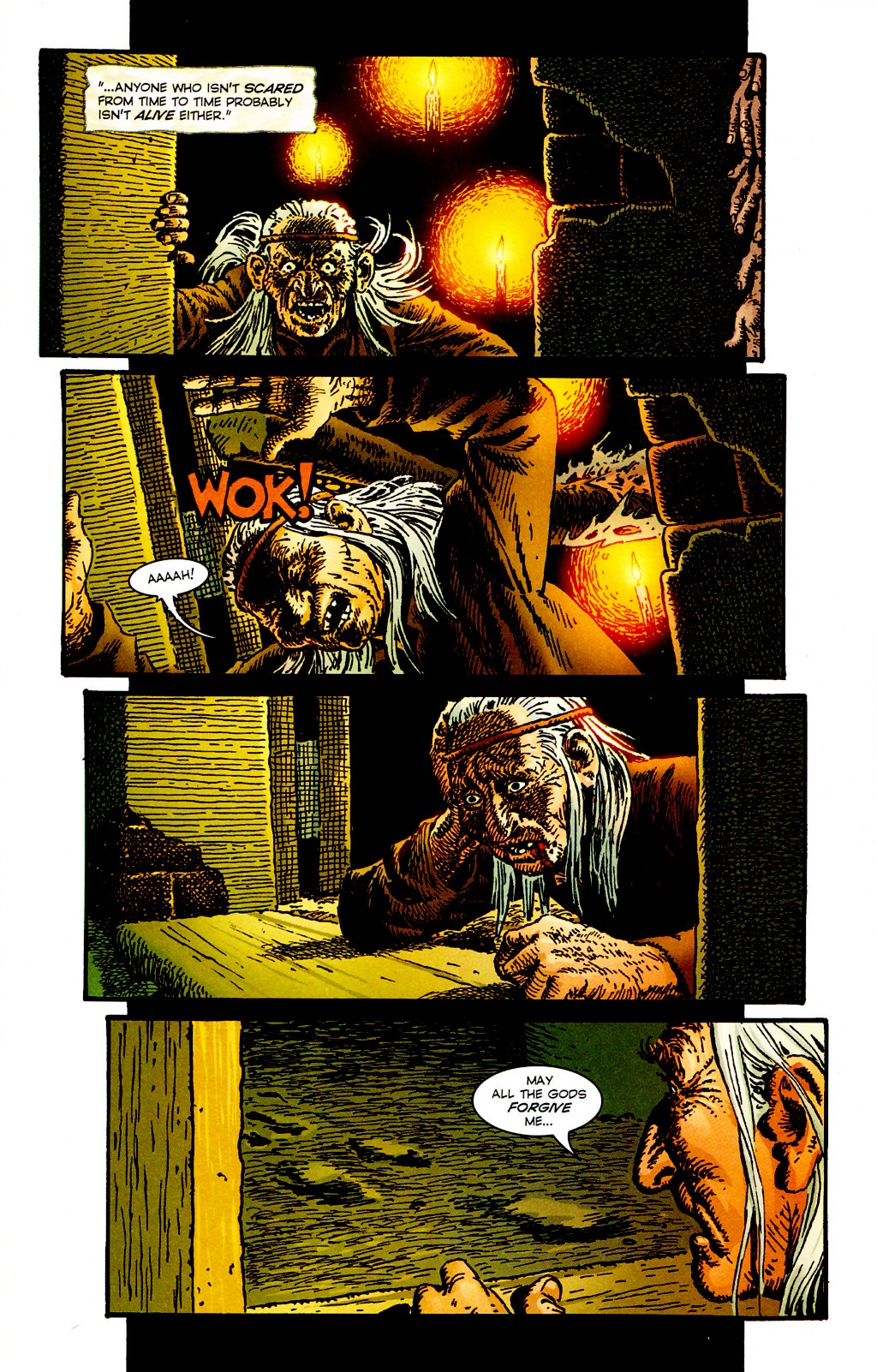 Read online Desperadoes: Quiet Of The Grave comic -  Issue #4 - 10