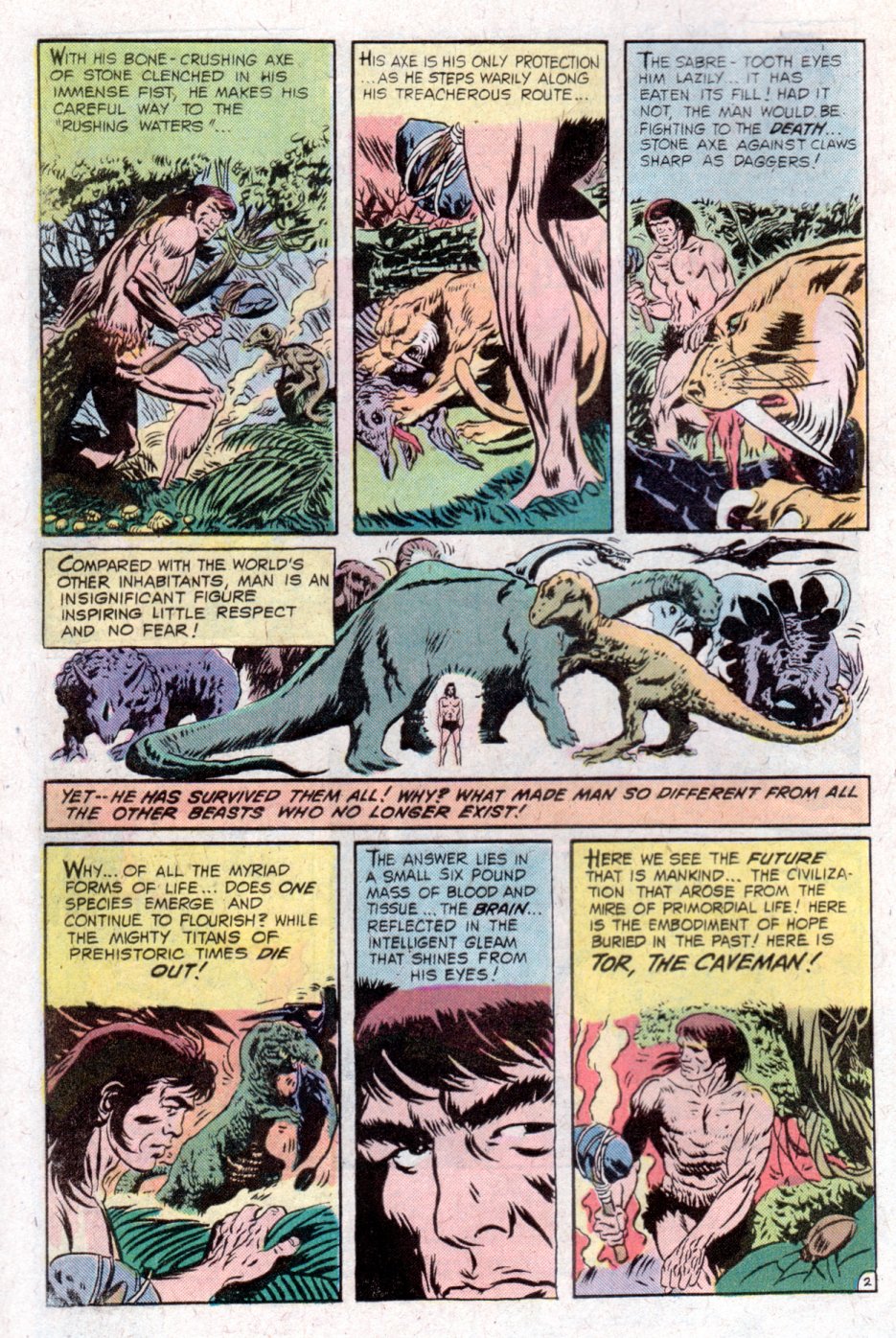 Read online Tor (1975) comic -  Issue #2 - 3