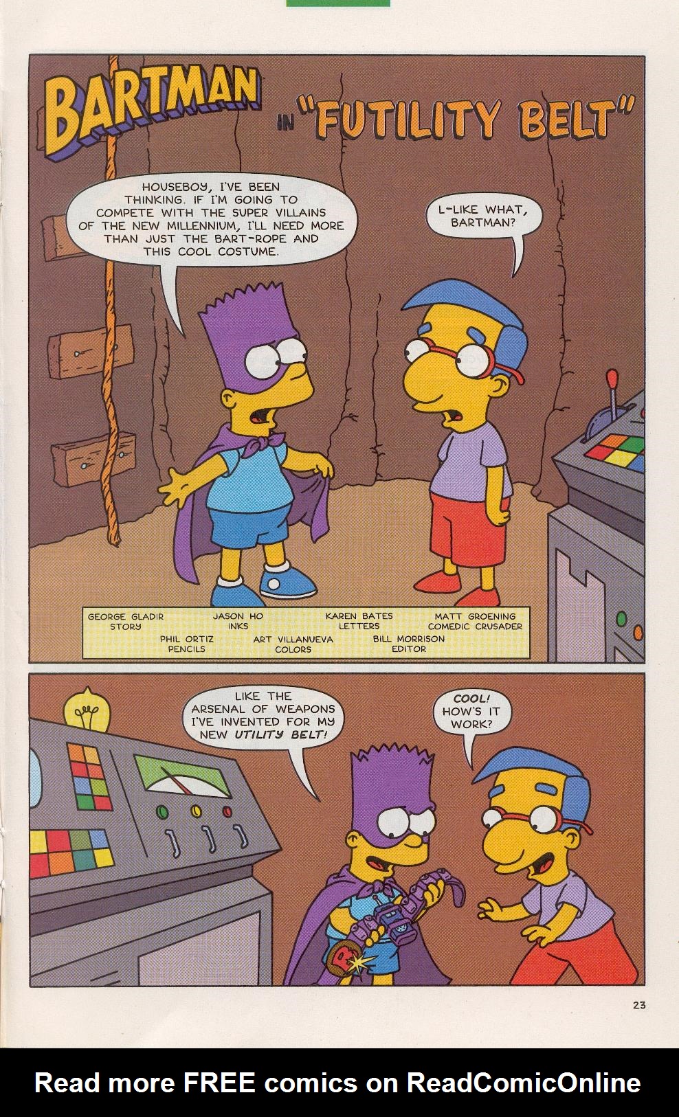 Read online Bart Simpson comic -  Issue #2 - 22