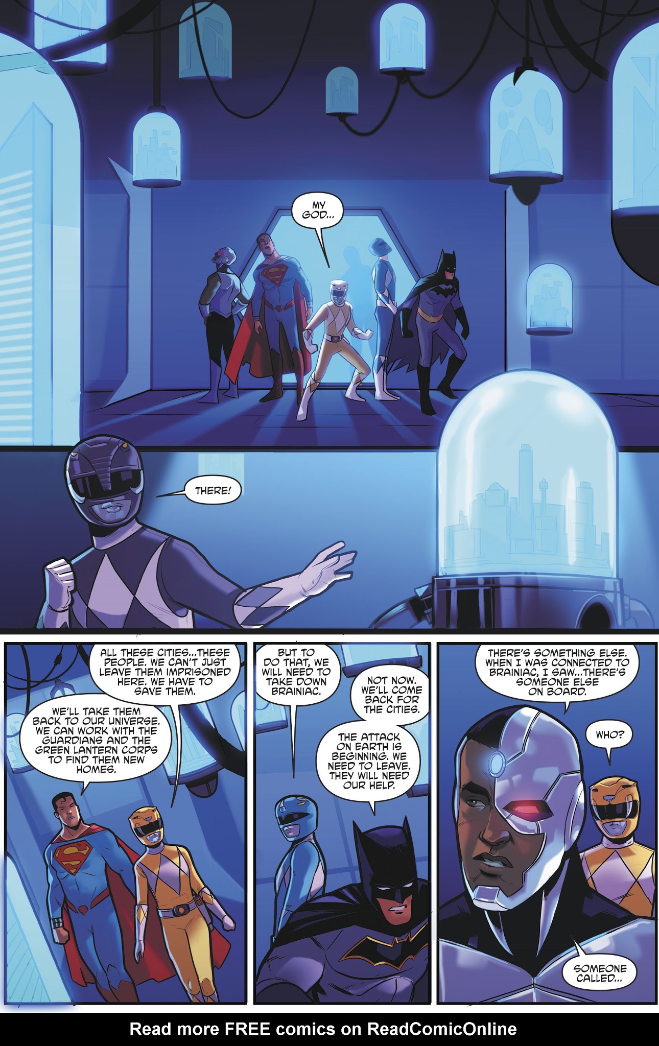 Read online Justice League/Mighty Morphin' Power Rangers comic -  Issue #5 - 12