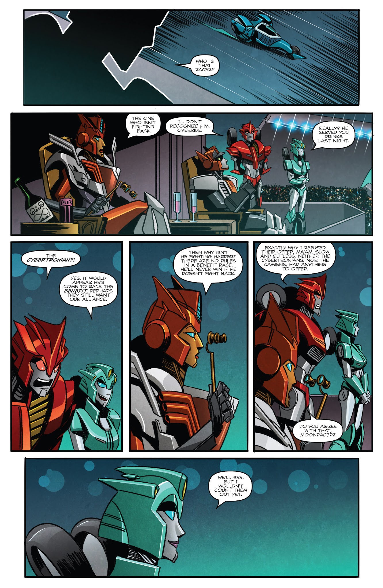 Read online The Transformers: Windblade (2018) comic -  Issue # TPB - 214