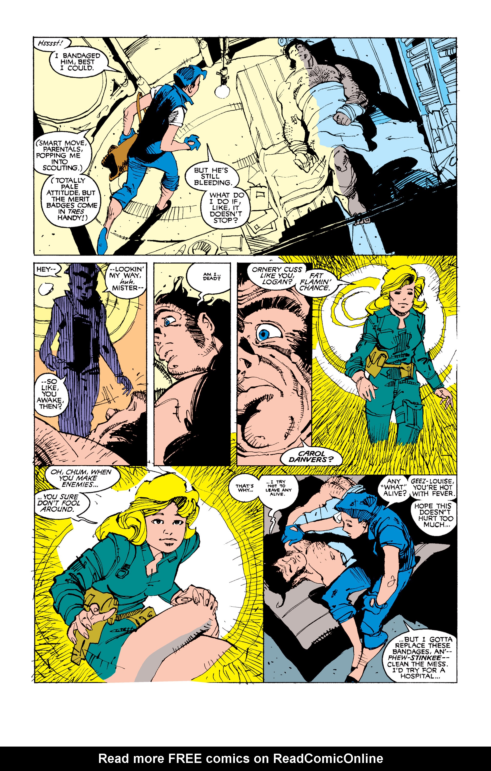 Read online Uncanny X-Men (1963) comic -  Issue #252 - 9
