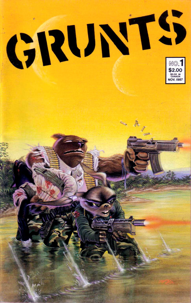 Read online Grunts (1987) comic -  Issue # Full - 1