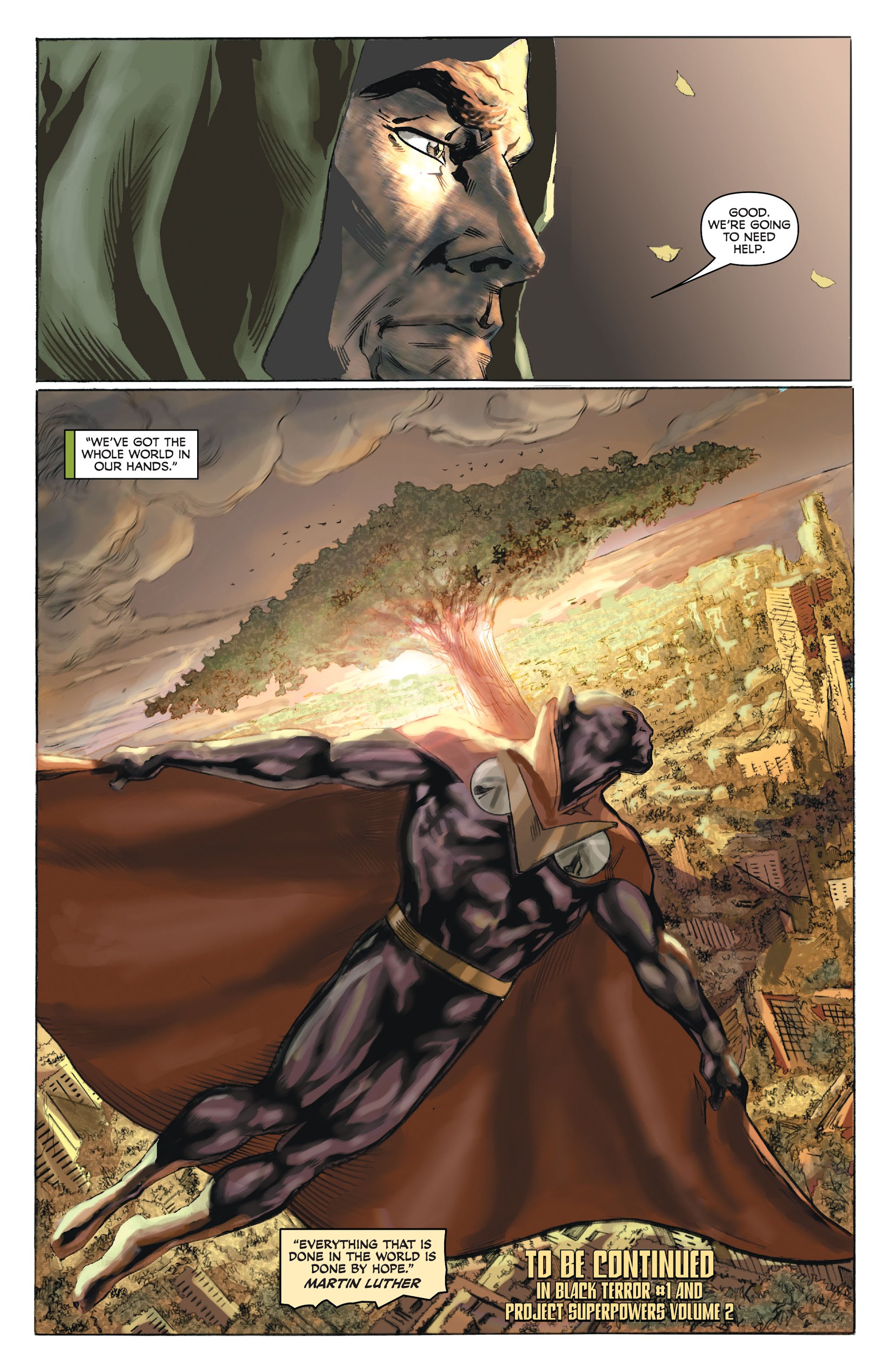 Read online Project Superpowers comic -  Issue #7 - 23