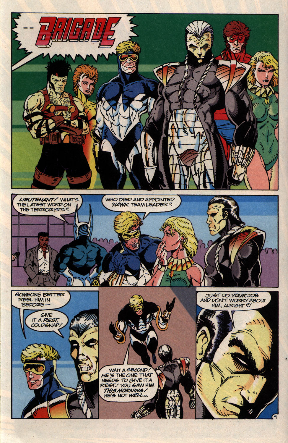 Read online Brigade (1992) comic -  Issue #1 - 10