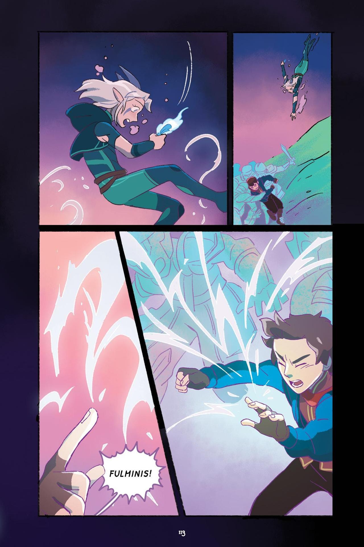 Read online Through the Moon: The Dragon Prince Graphic Novel comic -  Issue # TPB - 117