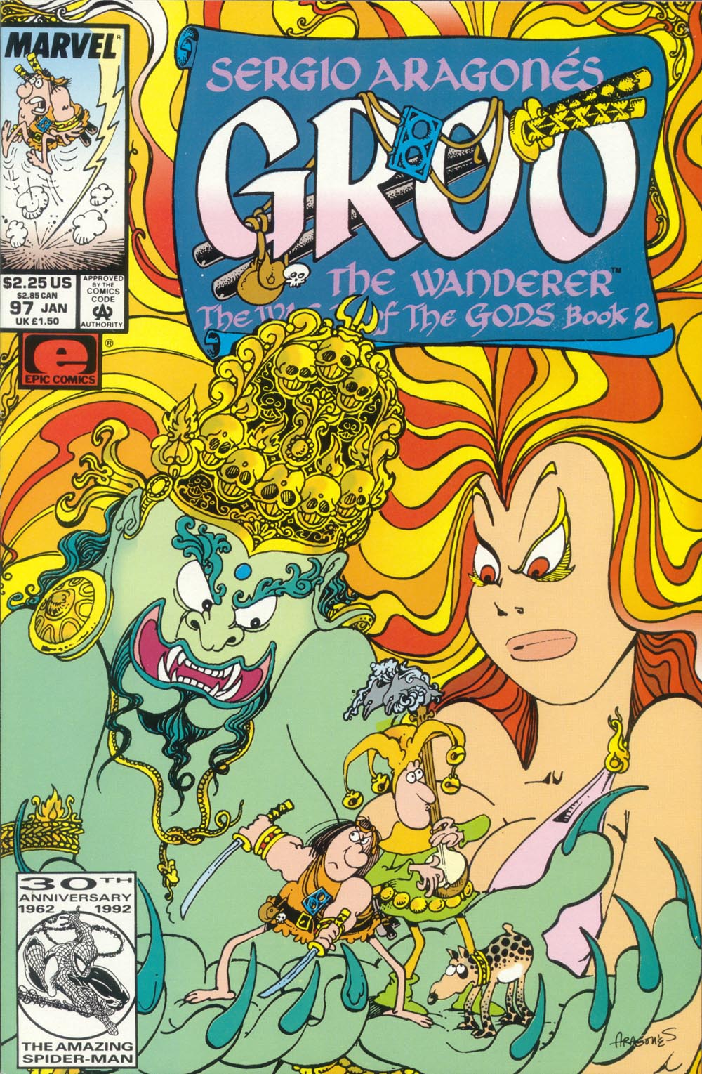 Read online Sergio Aragonés Groo the Wanderer comic -  Issue #97 - 1