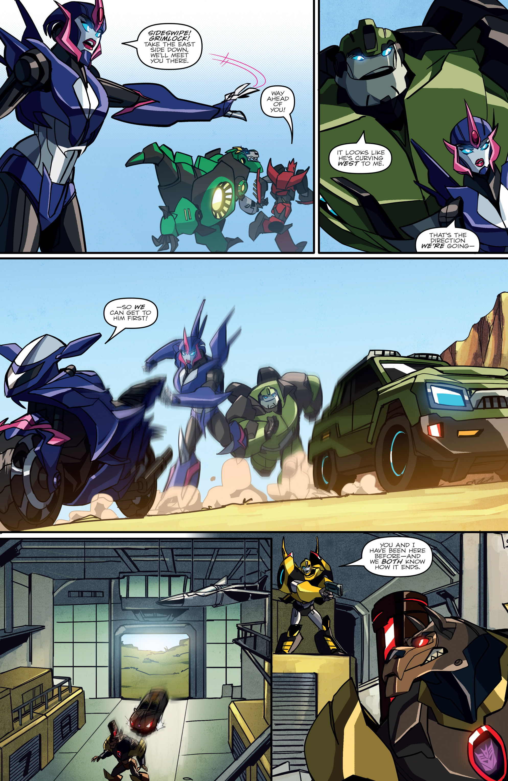 Read online Transformers: Robots In Disguise (2015) comic -  Issue #2 - 19