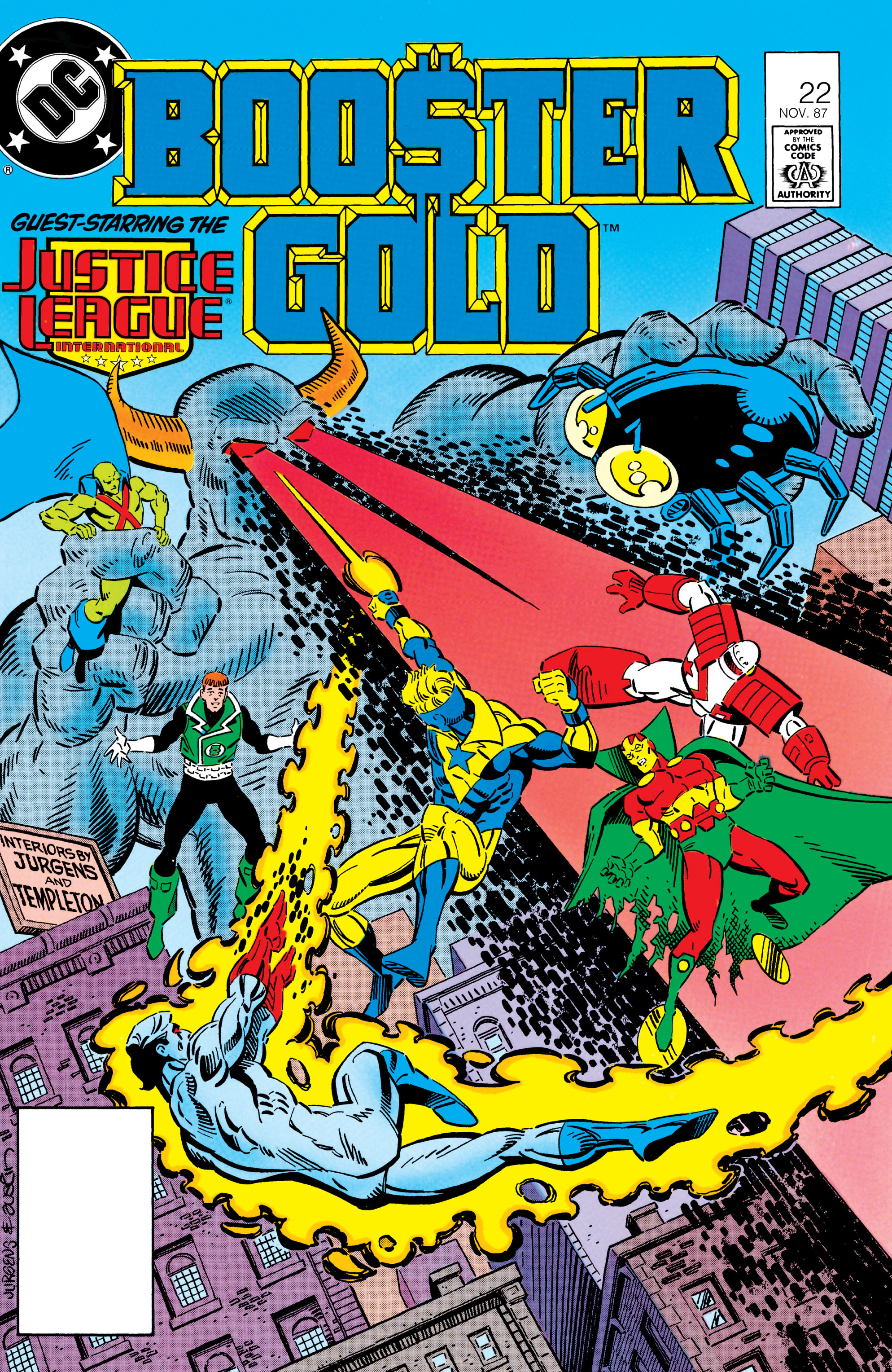 Read online Booster Gold (1986) comic -  Issue #22 - 1