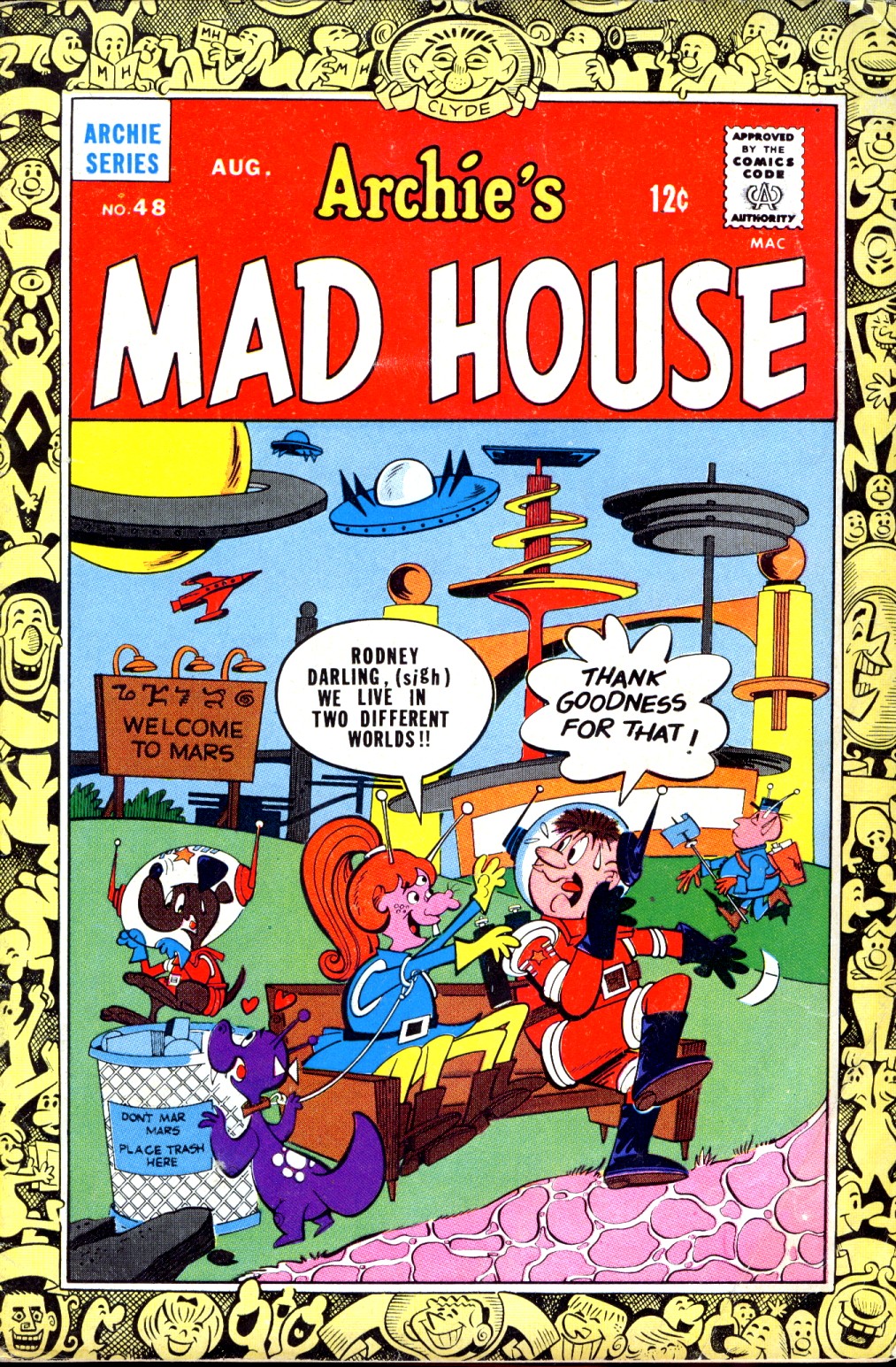 Read online Archie's Madhouse comic -  Issue #48 - 1