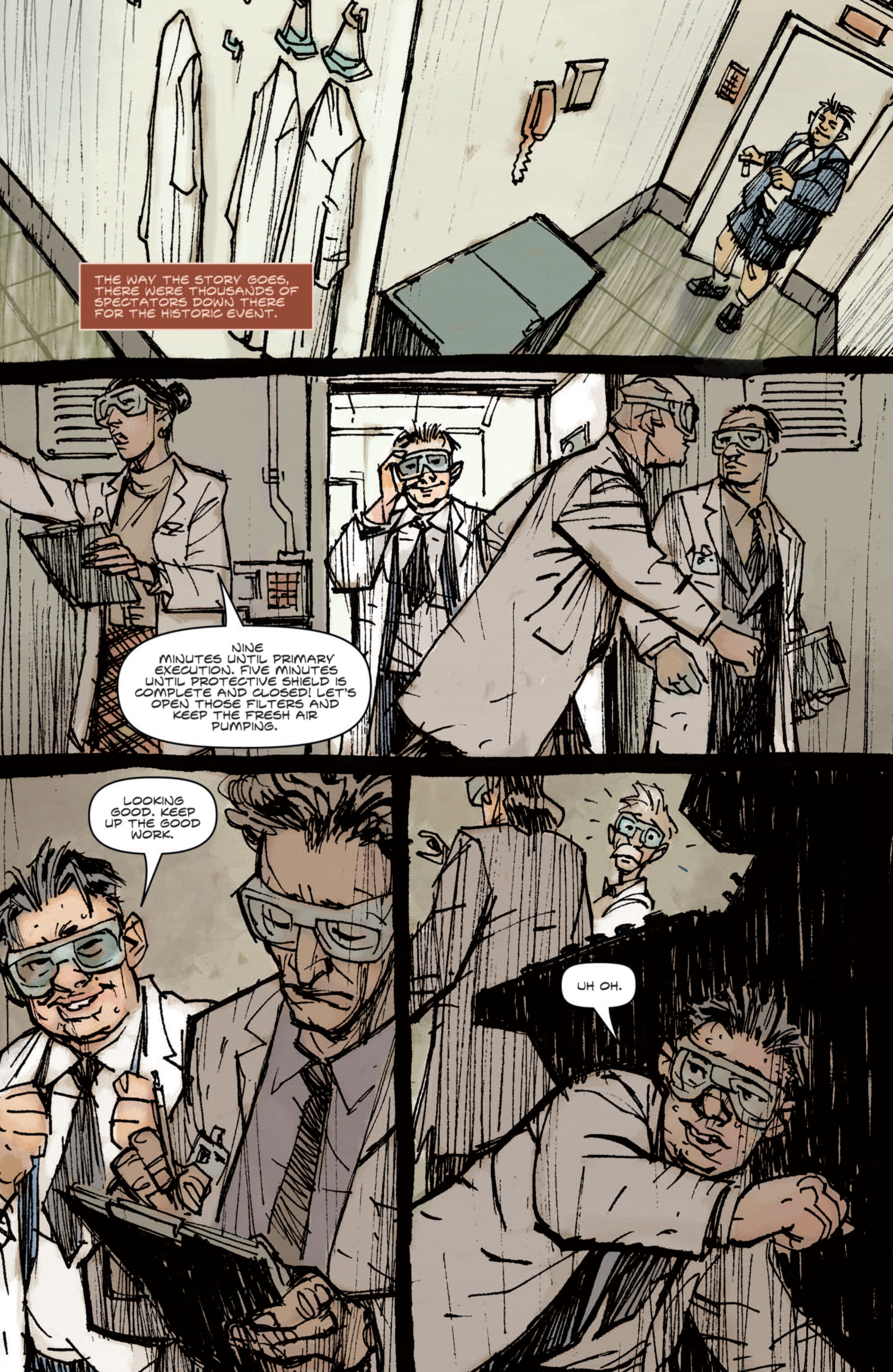 Read online Remains comic -  Issue #1 - 8