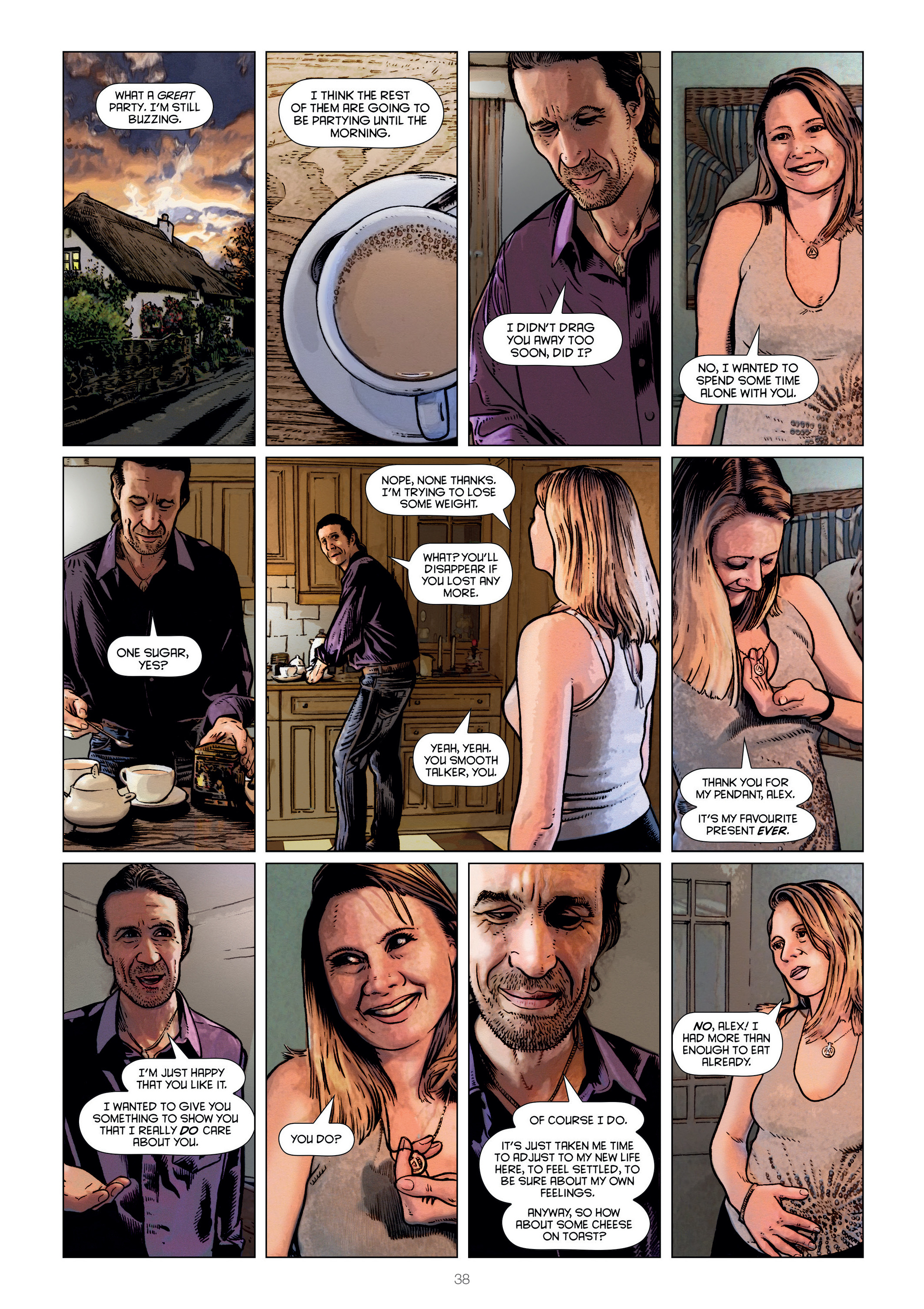 Read online Meanwhile... comic -  Issue #4 - 38