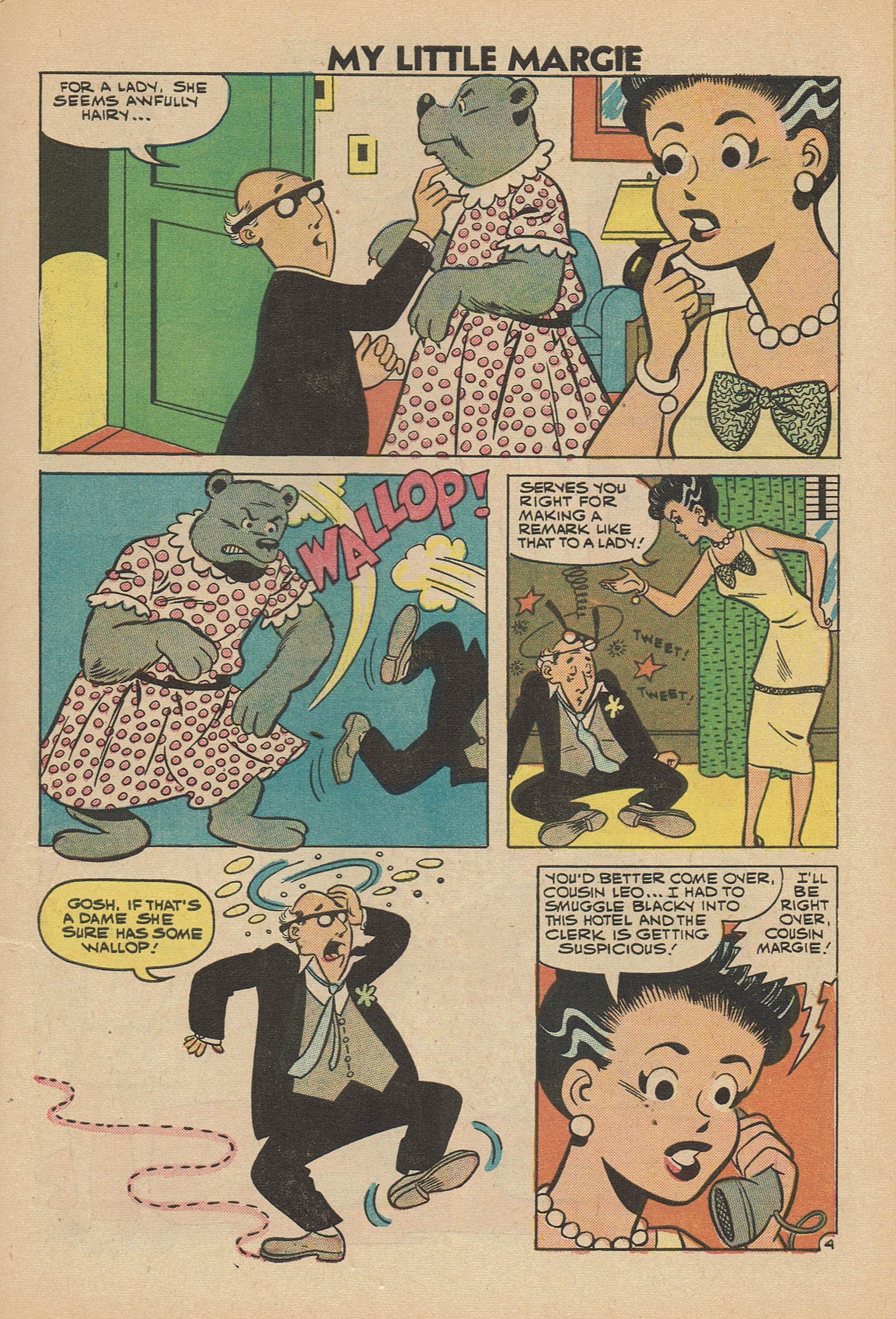 Read online My Little Margie (1954) comic -  Issue #24 - 7