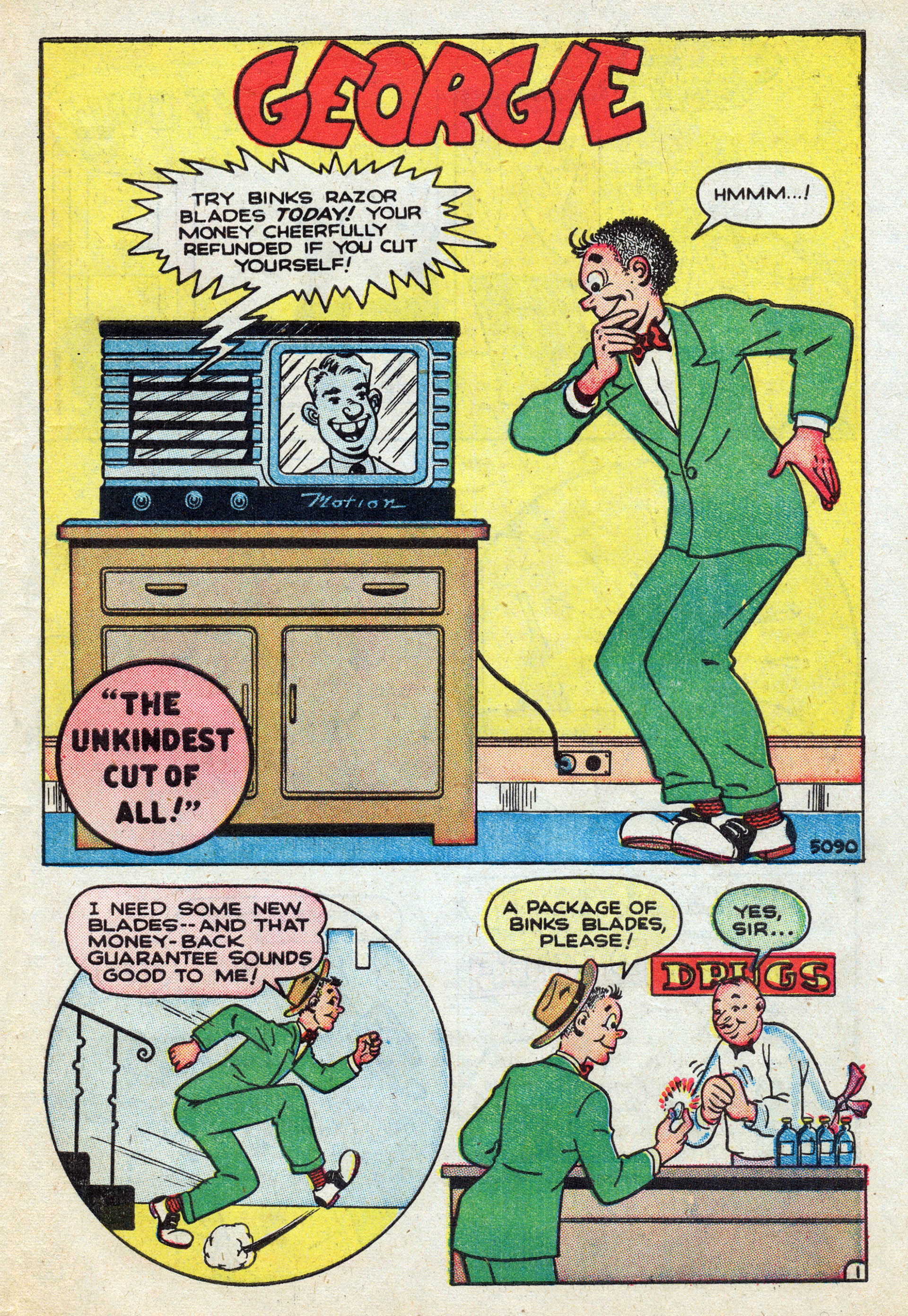 Read online Georgie Comics (1949) comic -  Issue #23 - 41