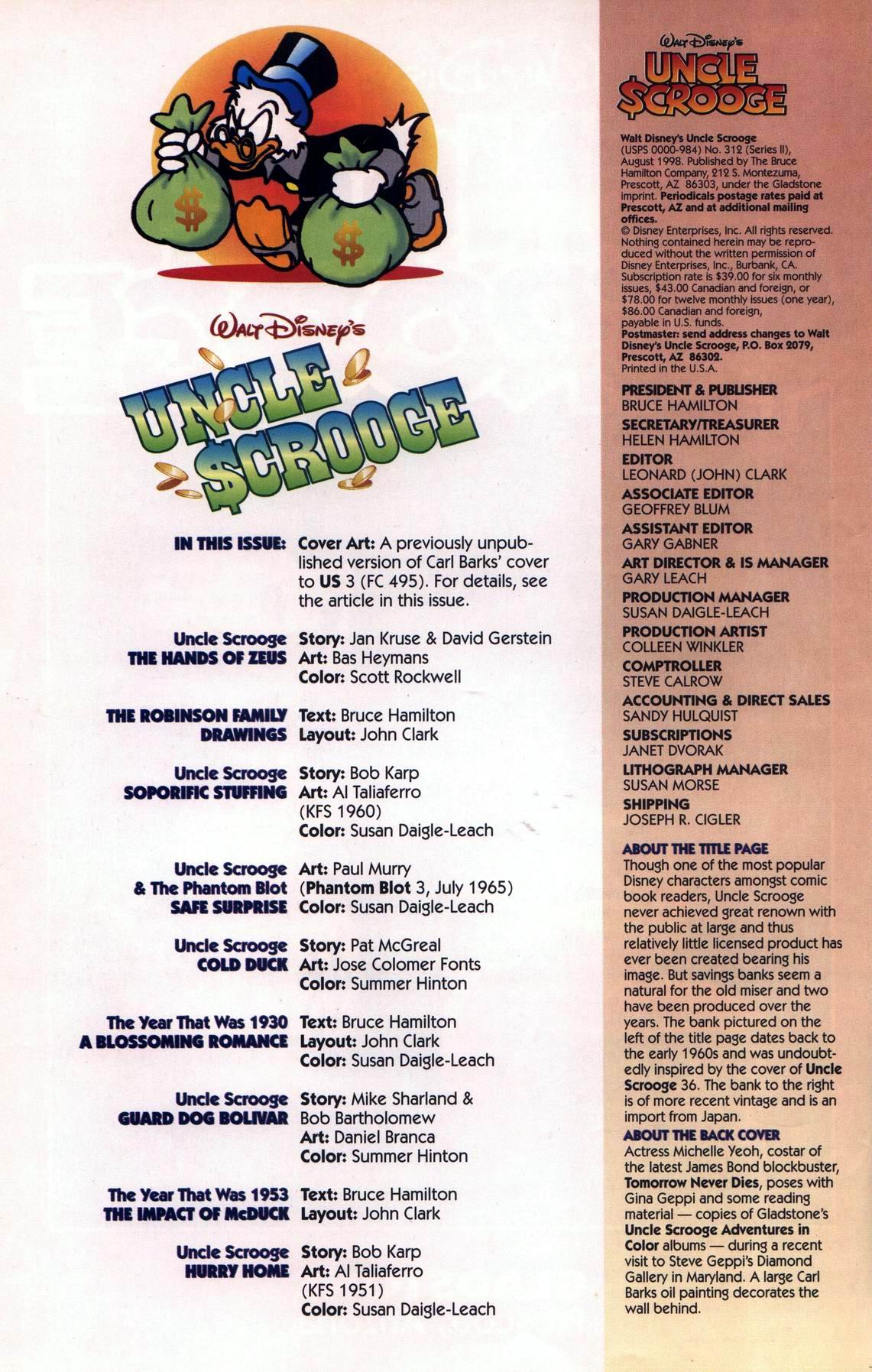 Read online Uncle Scrooge (1953) comic -  Issue #312 - 4