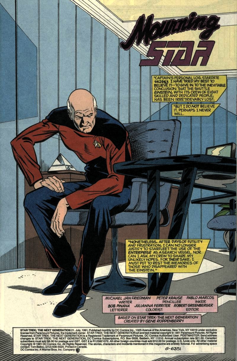 Read online Star Trek: The Next Generation (1989) comic -  Issue #21 - 2