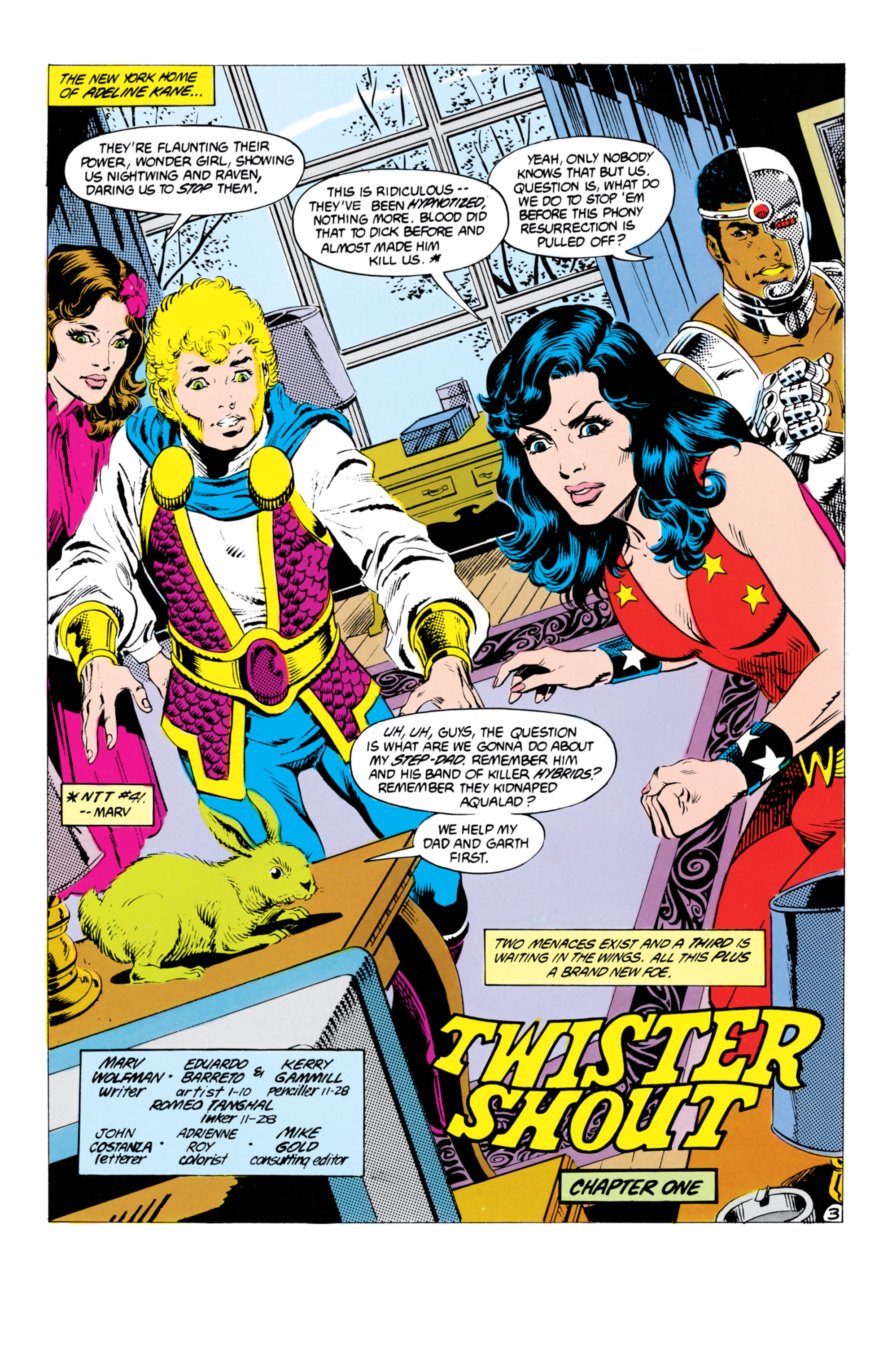 Read online The New Teen Titans (1984) comic -  Issue #26 - 4