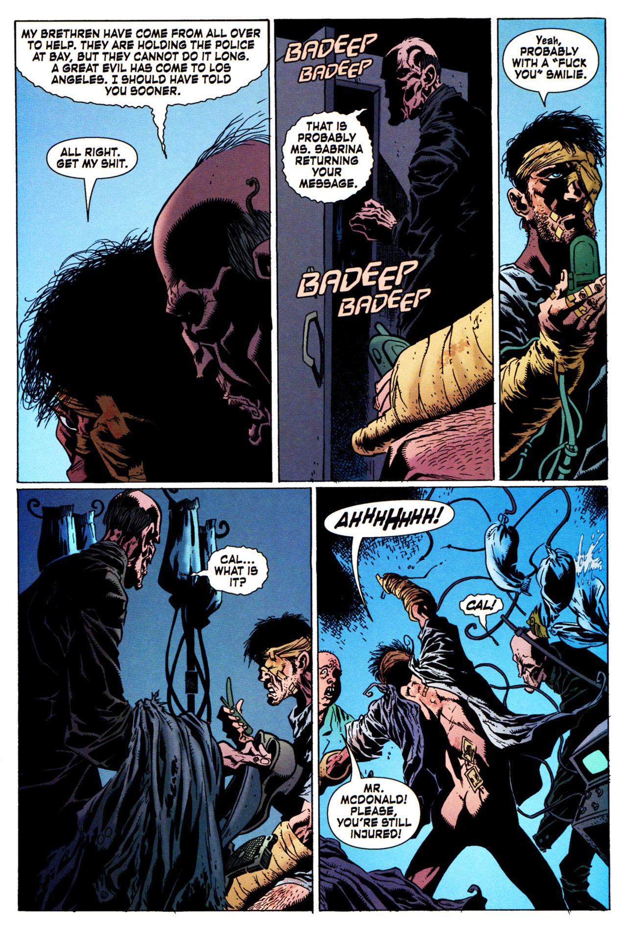 Read online Criminal Macabre: Two Red Eyes comic -  Issue #2 - 21