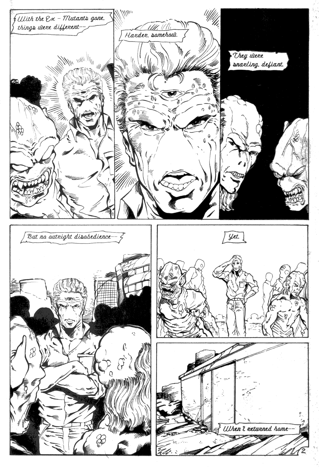 Read online Ex-Mutants (1986) comic -  Issue #6 - 25