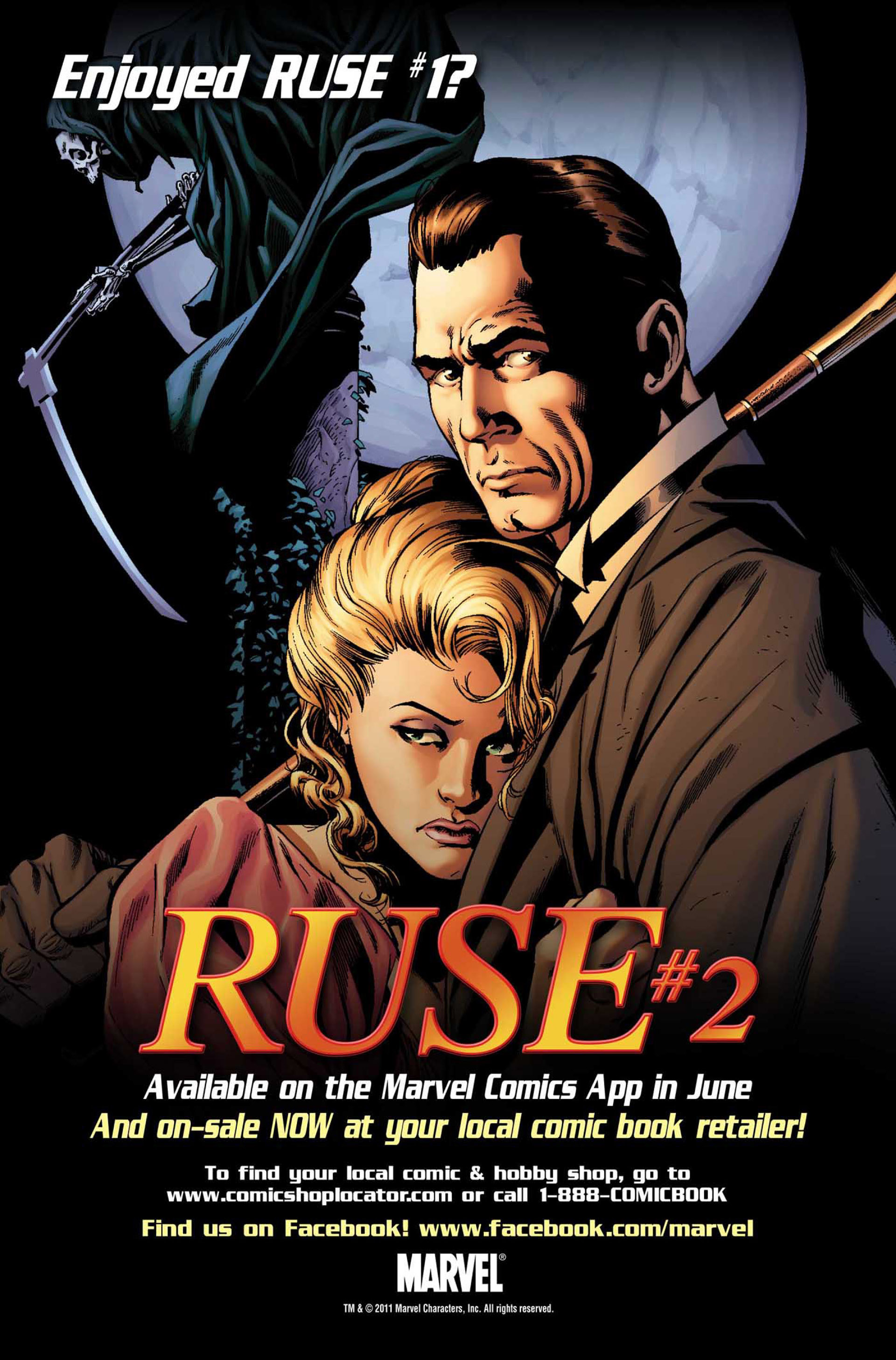 Read online Ruse (2011) comic -  Issue #1 - 24