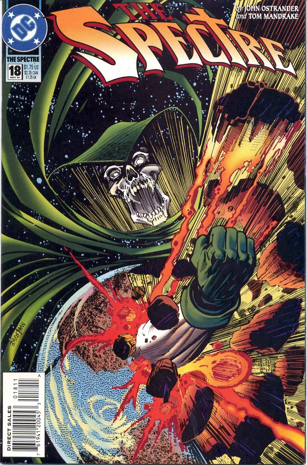 Read online The Spectre (1992) comic -  Issue #18 - 1