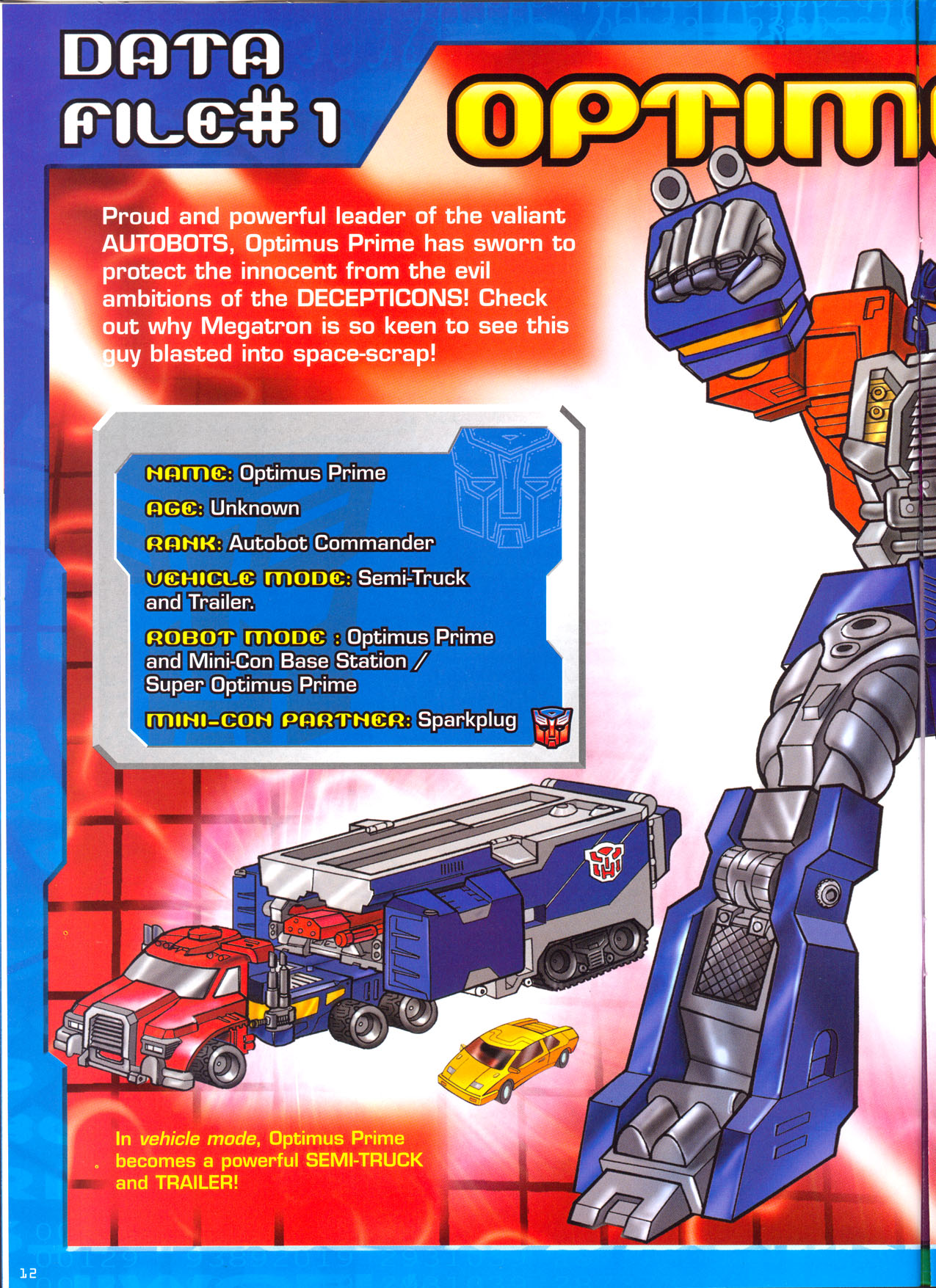 Read online Transformers: Armada (2003) comic -  Issue #1 - 11