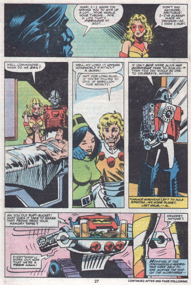 Read online Micronauts (1979) comic -  Issue #13 - 17
