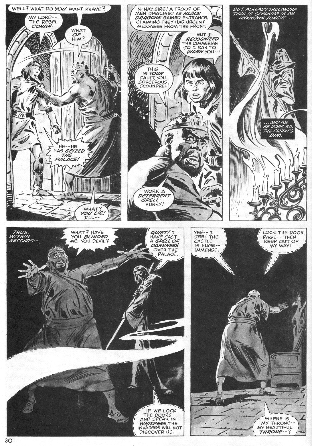 Read online The Savage Sword Of Conan comic -  Issue #52 - 30