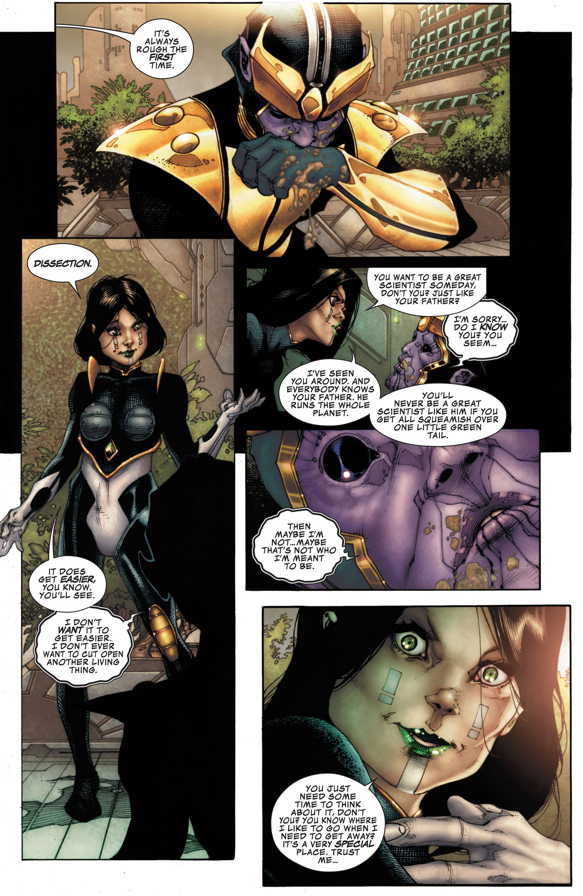 Read online Thanos Rising comic -  Issue #1 - 16