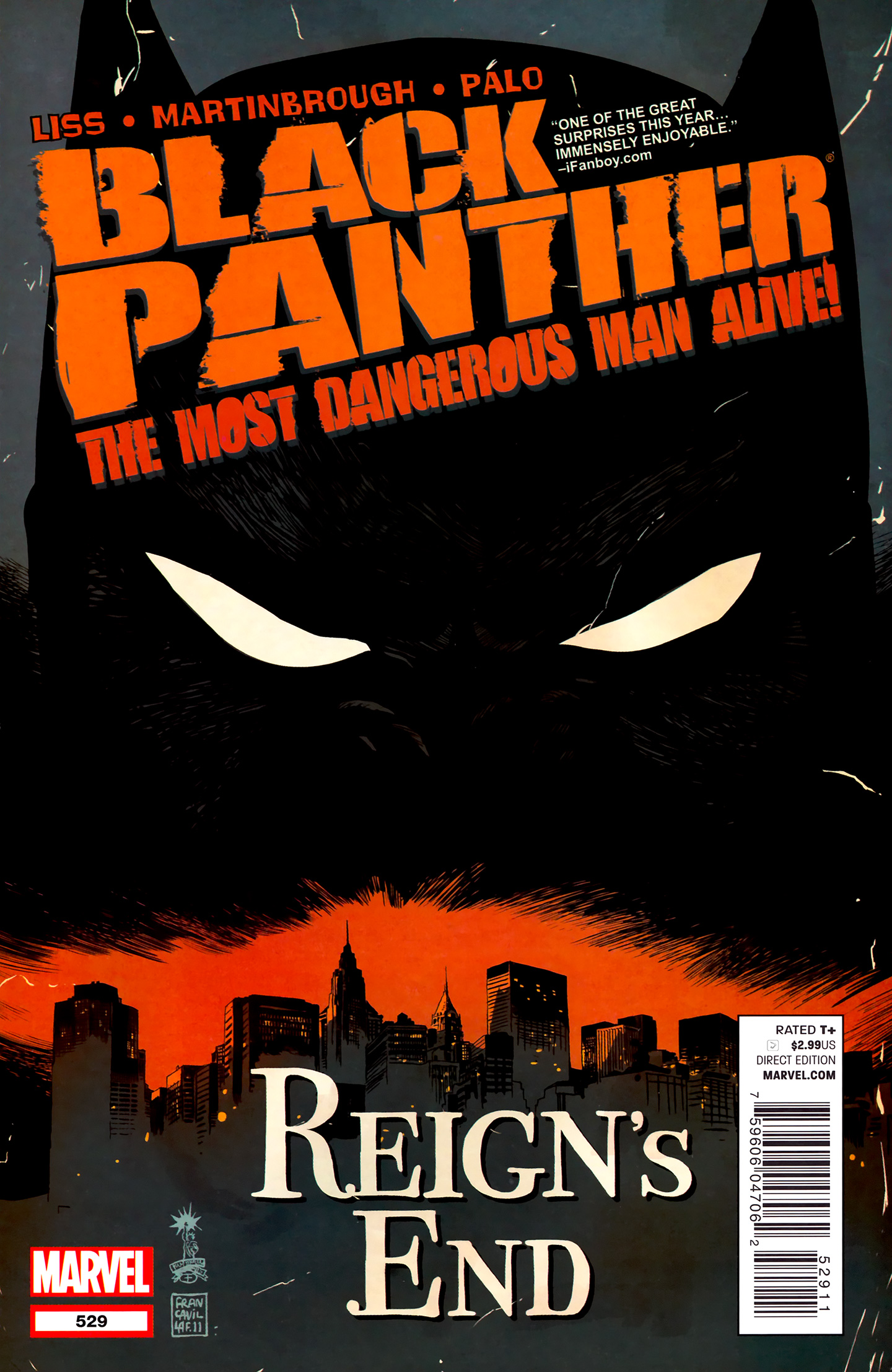 Black Panther: The Most Dangerous Man Alive 529 Page 0