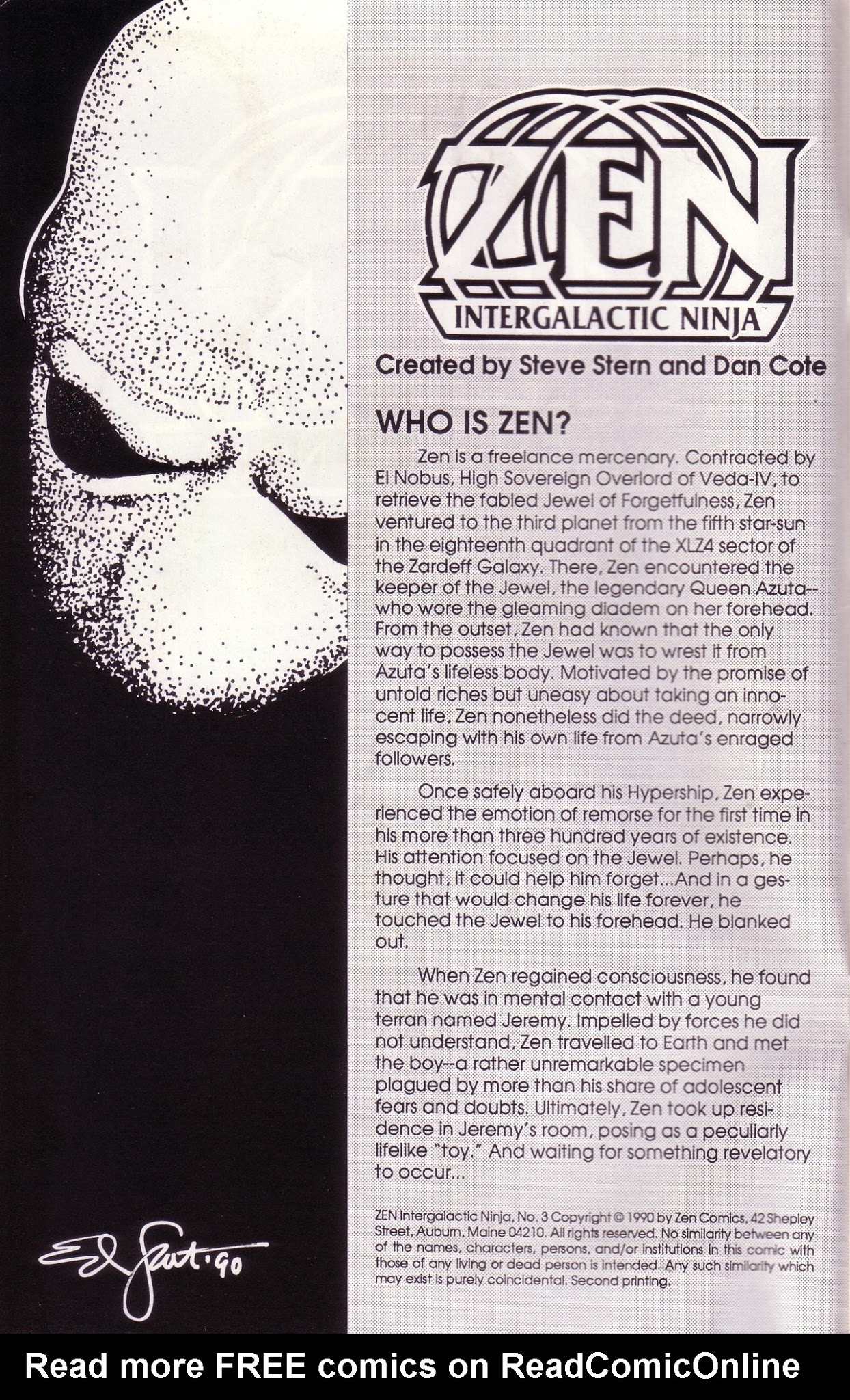 Read online Zen Intergalactic Ninja comic -  Issue #3 - 2