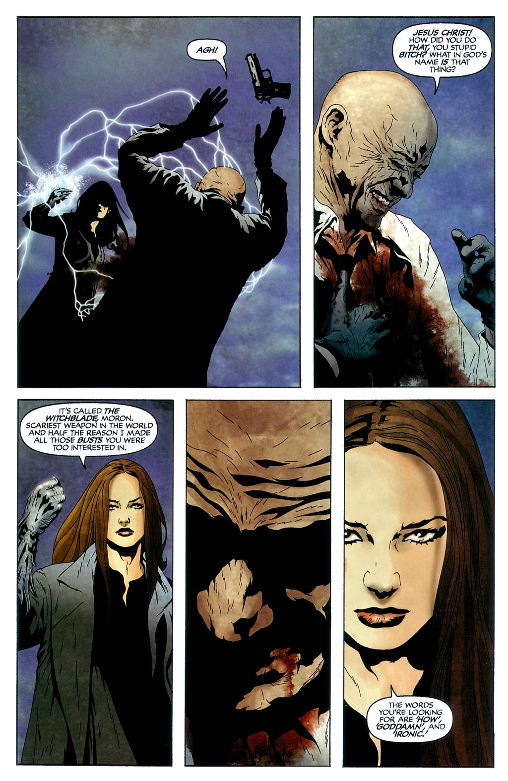 Read online Witchblade and Tomb Raider comic -  Issue # Full - 14