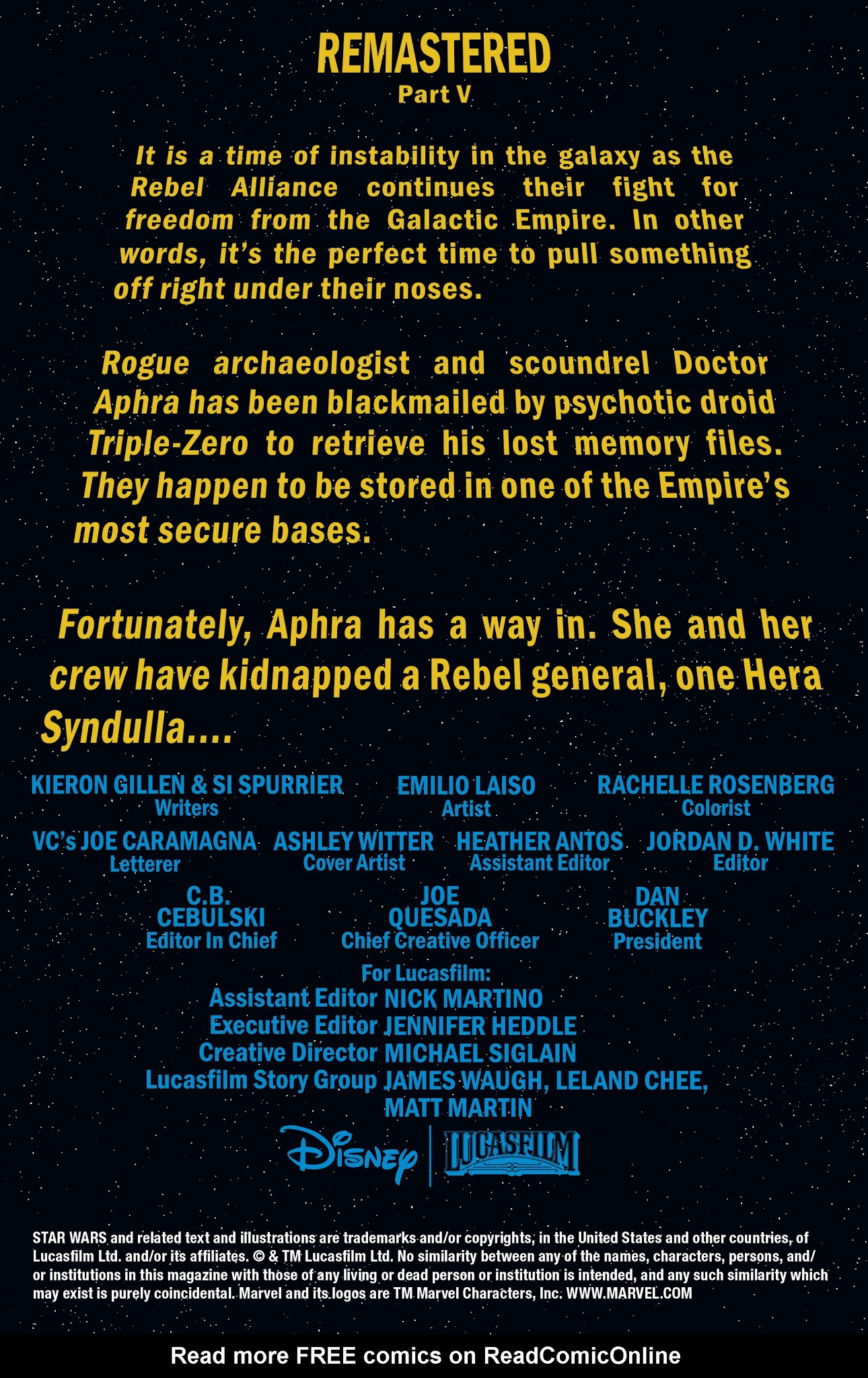 Read online Doctor Aphra comic -  Issue #18 - 2