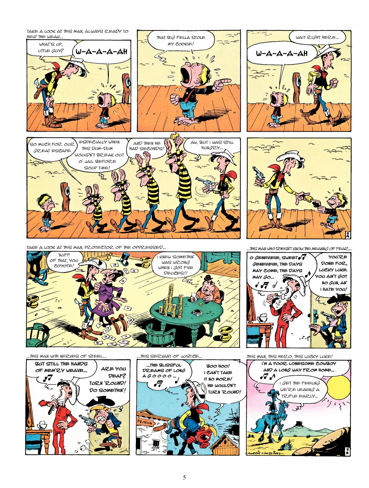 Read online A Lucky Luke Adventure comic -  Issue #4 - 7