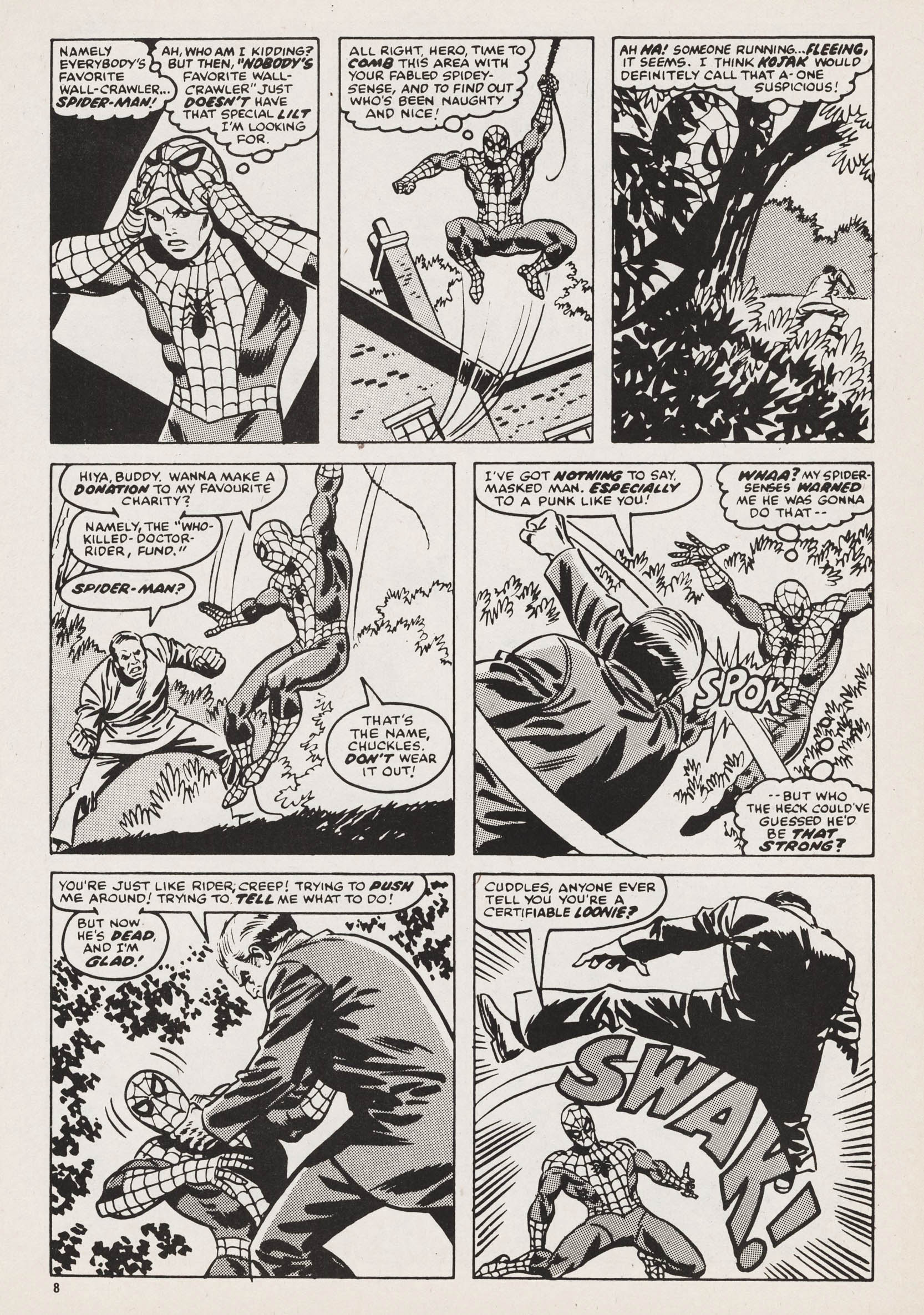 Read online Super Spider-Man and Captain Britain comic -  Issue #251 - 8
