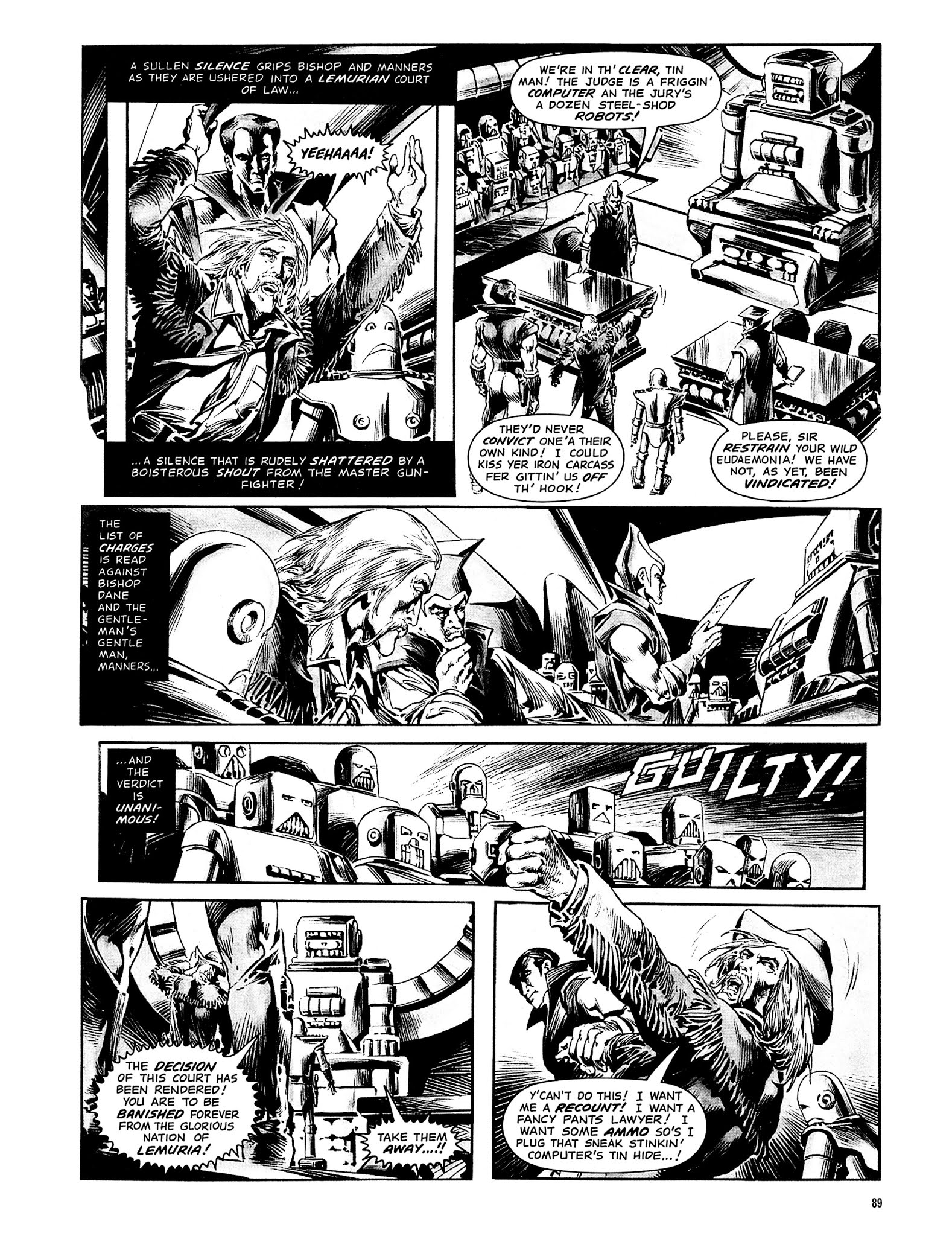 Read online Eerie Archives comic -  Issue # TPB 24 (Part 1) - 91