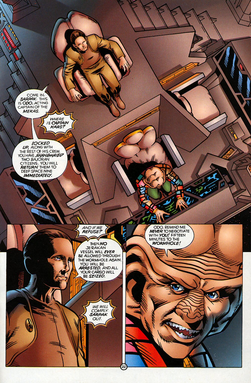 Read online Star Trek: Deep Space Nine (1993) comic -  Issue #16 - 20