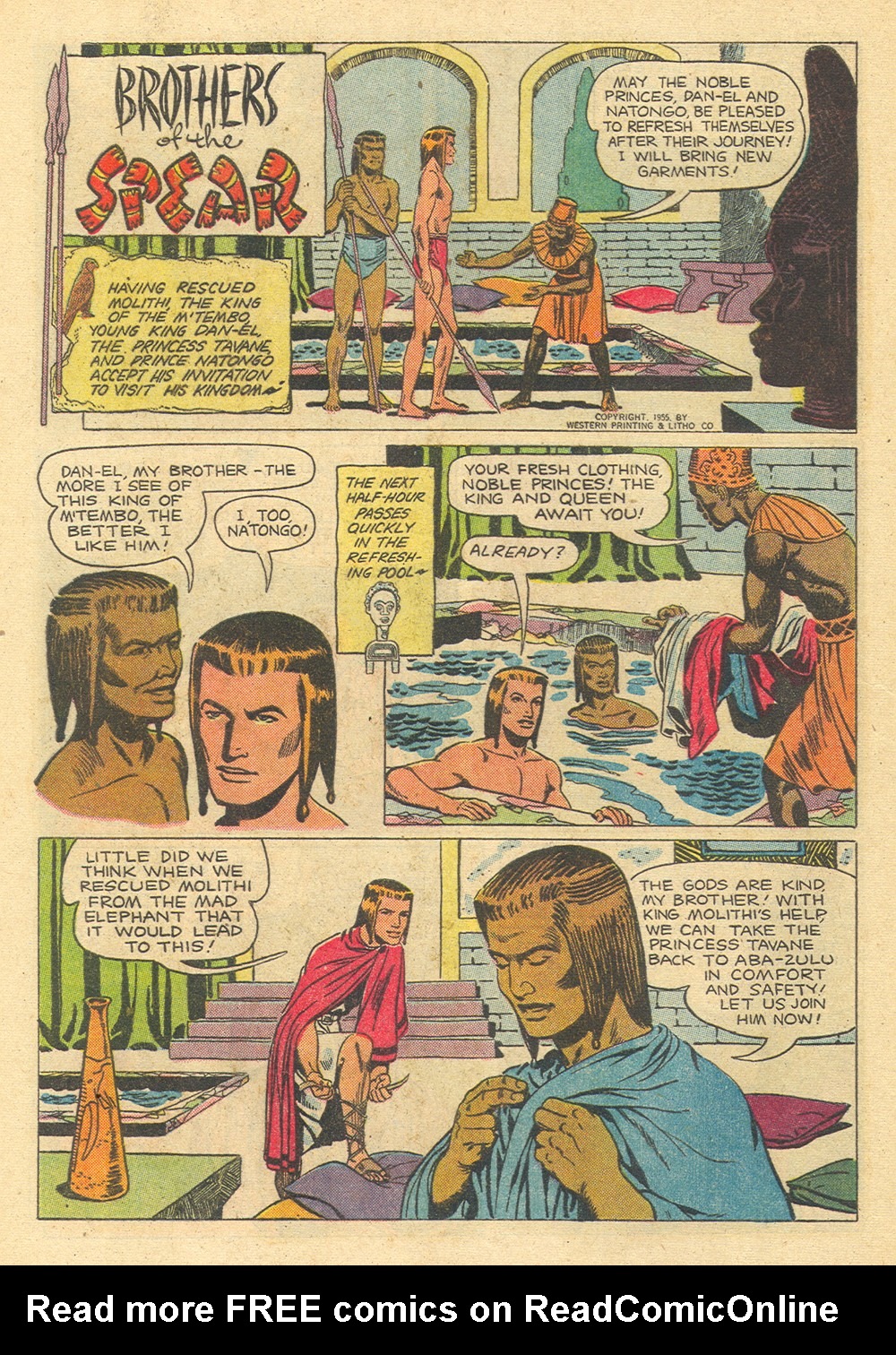 Read online Tarzan (1948) comic -  Issue #74 - 28