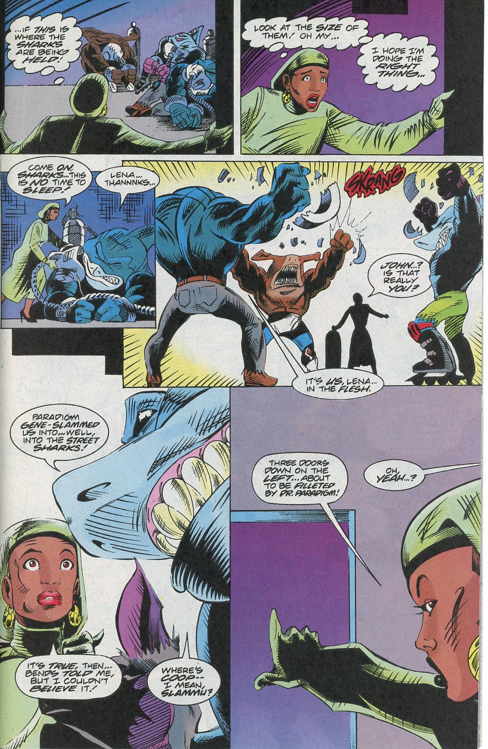 Read online Street Sharks comic -  Issue #2 - 7